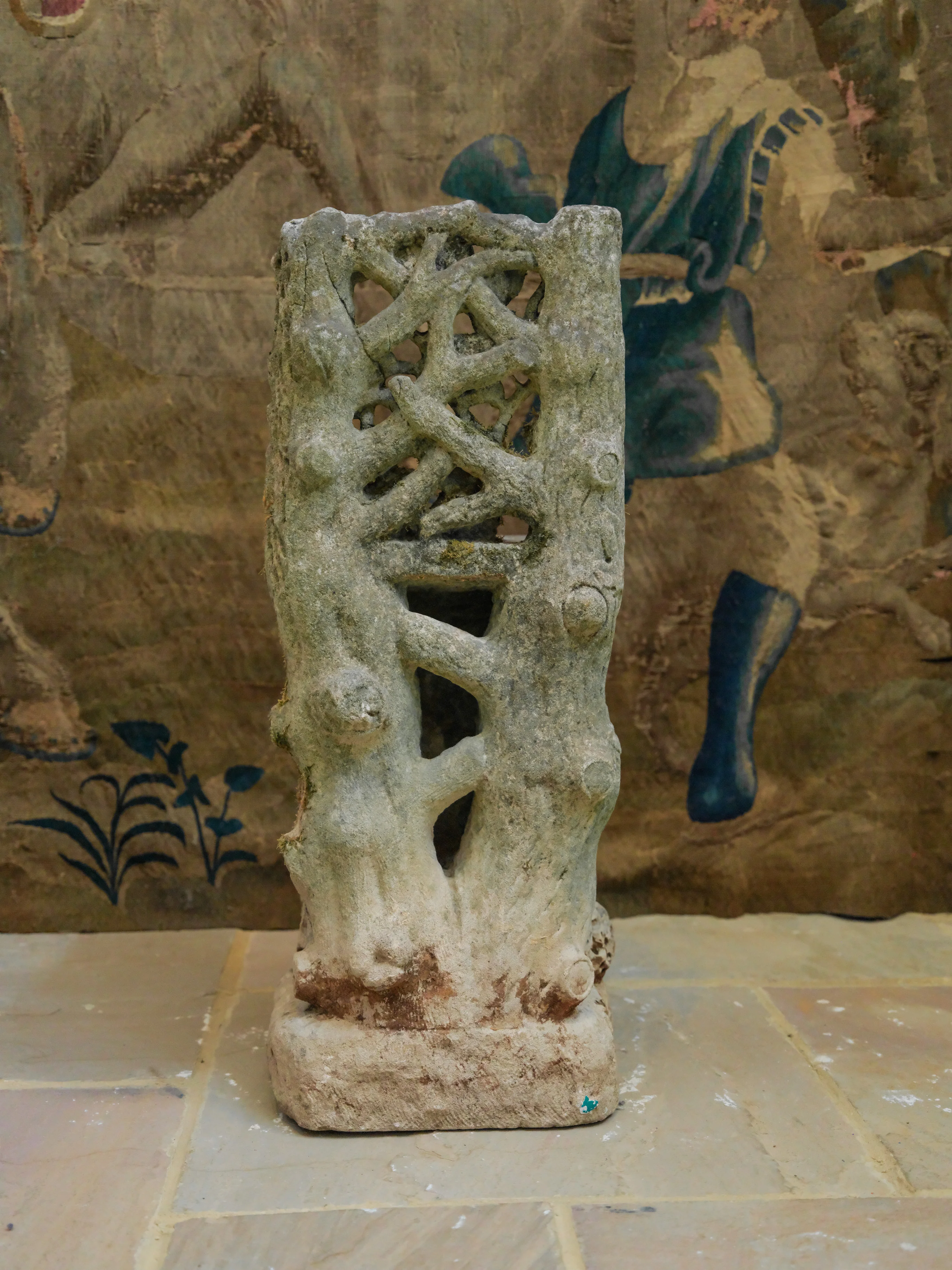 19th Century Italian Grit Stone Grotto Chairs - Image 17
