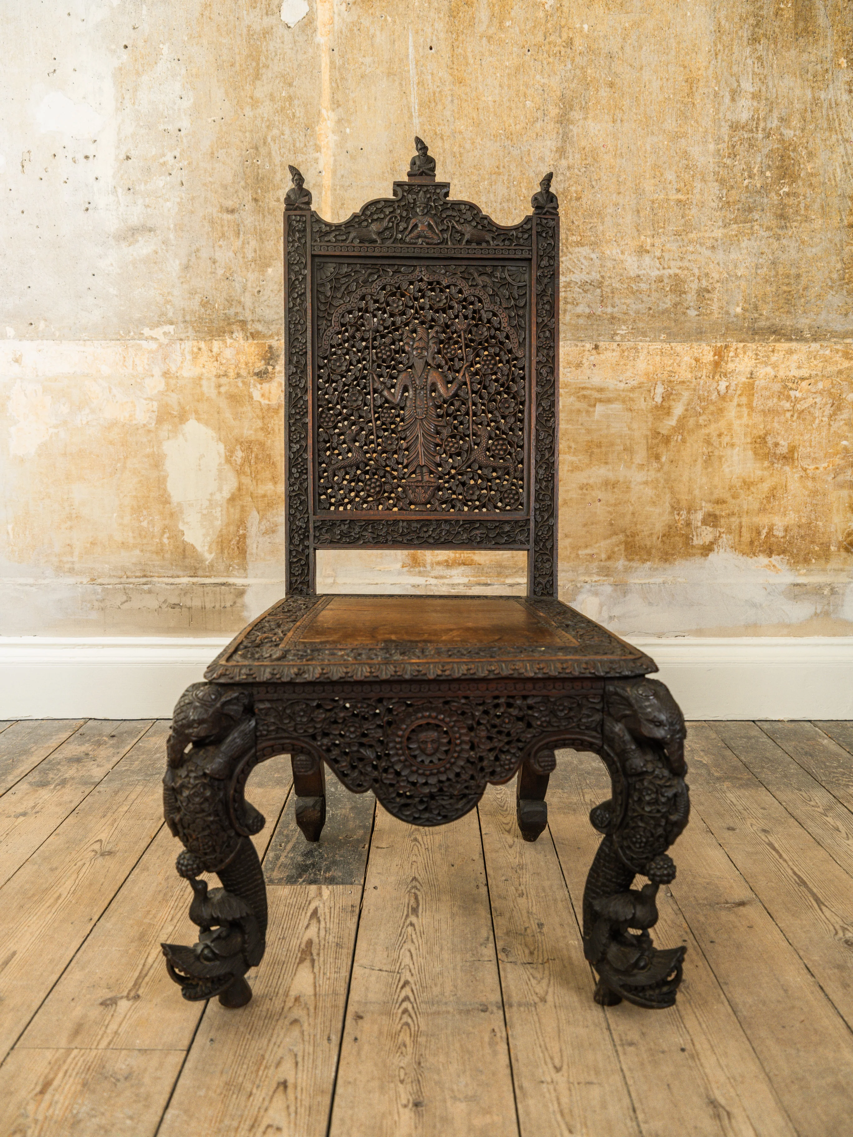 A 19th Century Anglo-Indian Side Chair - Image 2