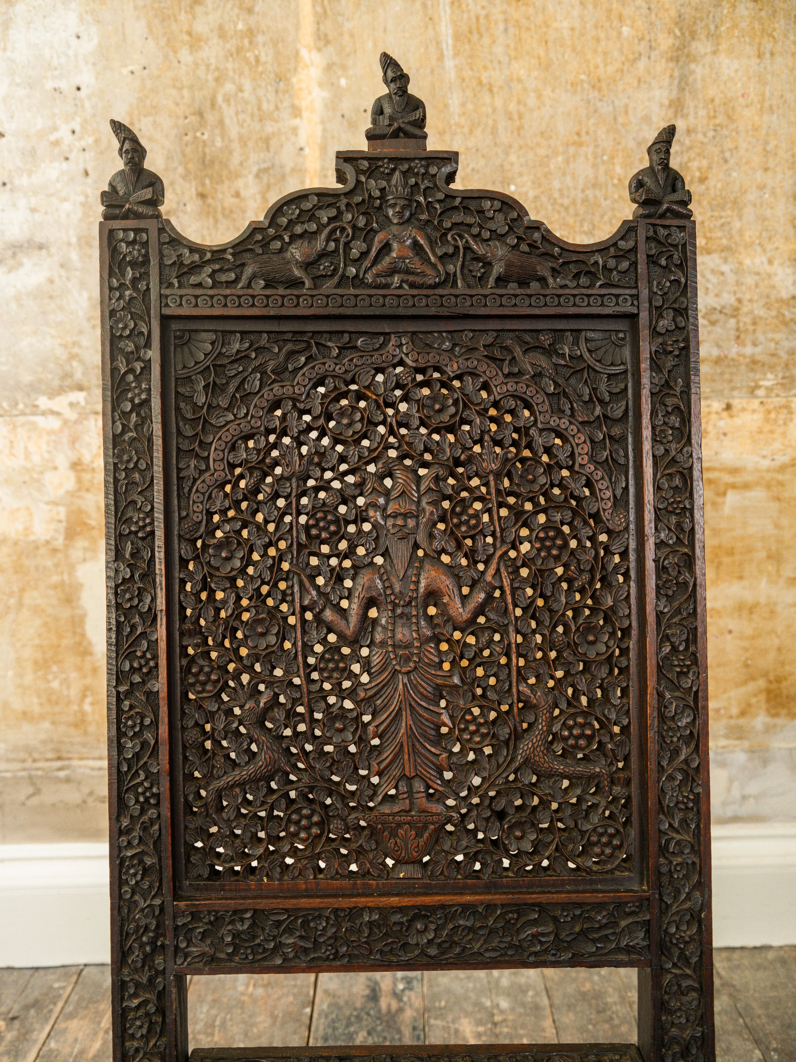 A 19th Century Anglo-Indian Side Chair - Image 4