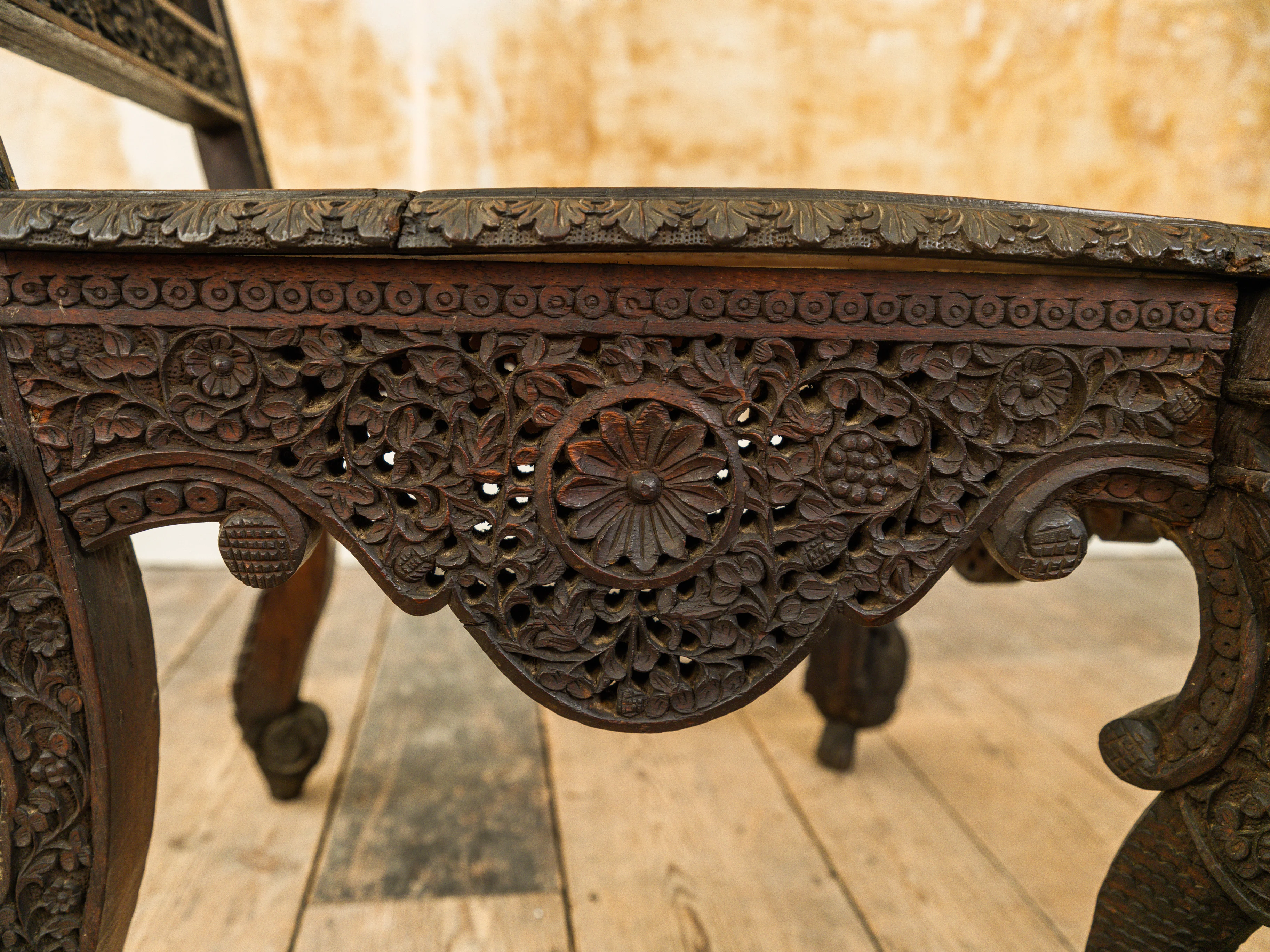 A 19th Century Anglo-Indian Side Chair - Image 7