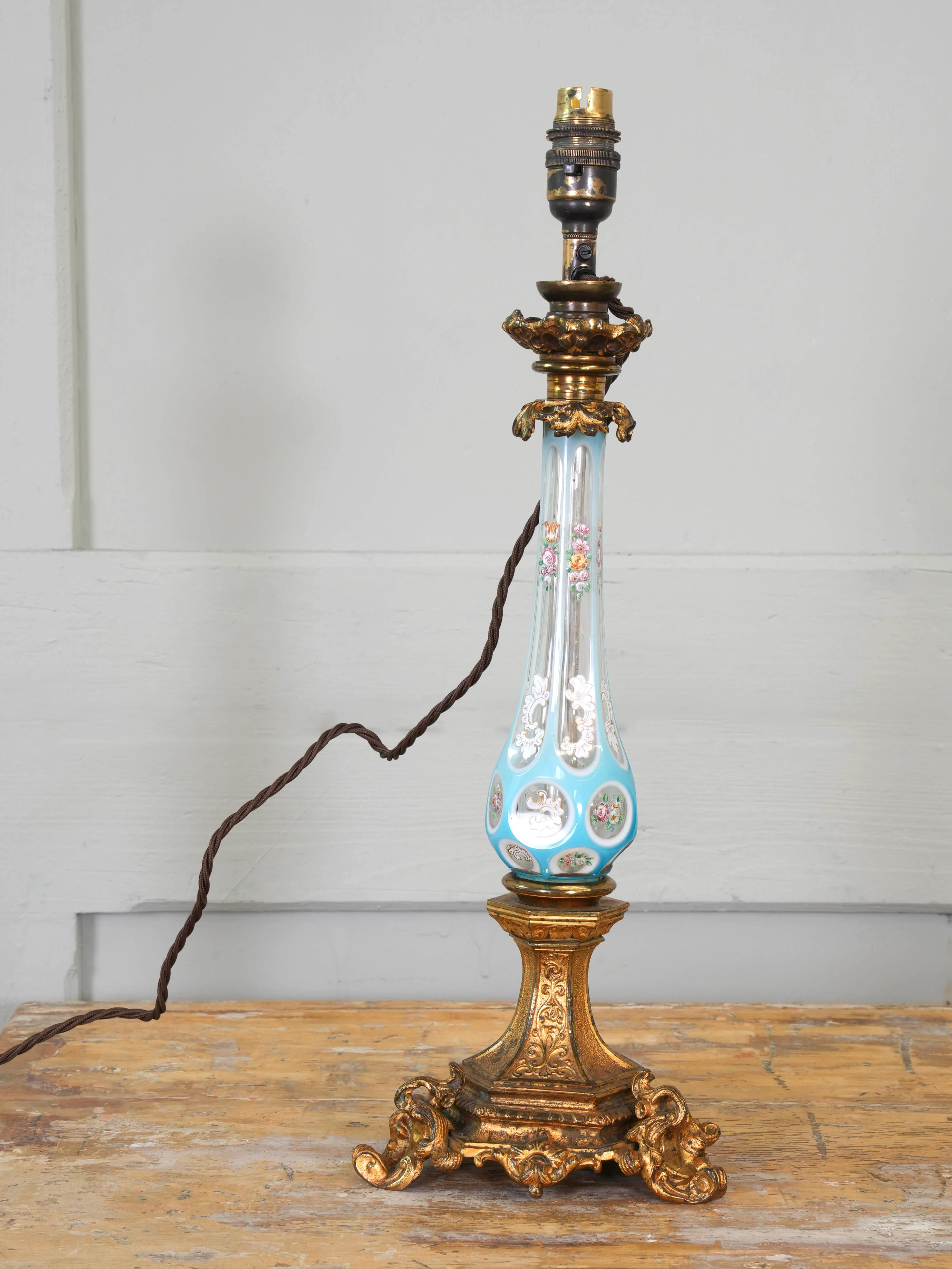 A Diminutive William IV Table Lamp - Image 2