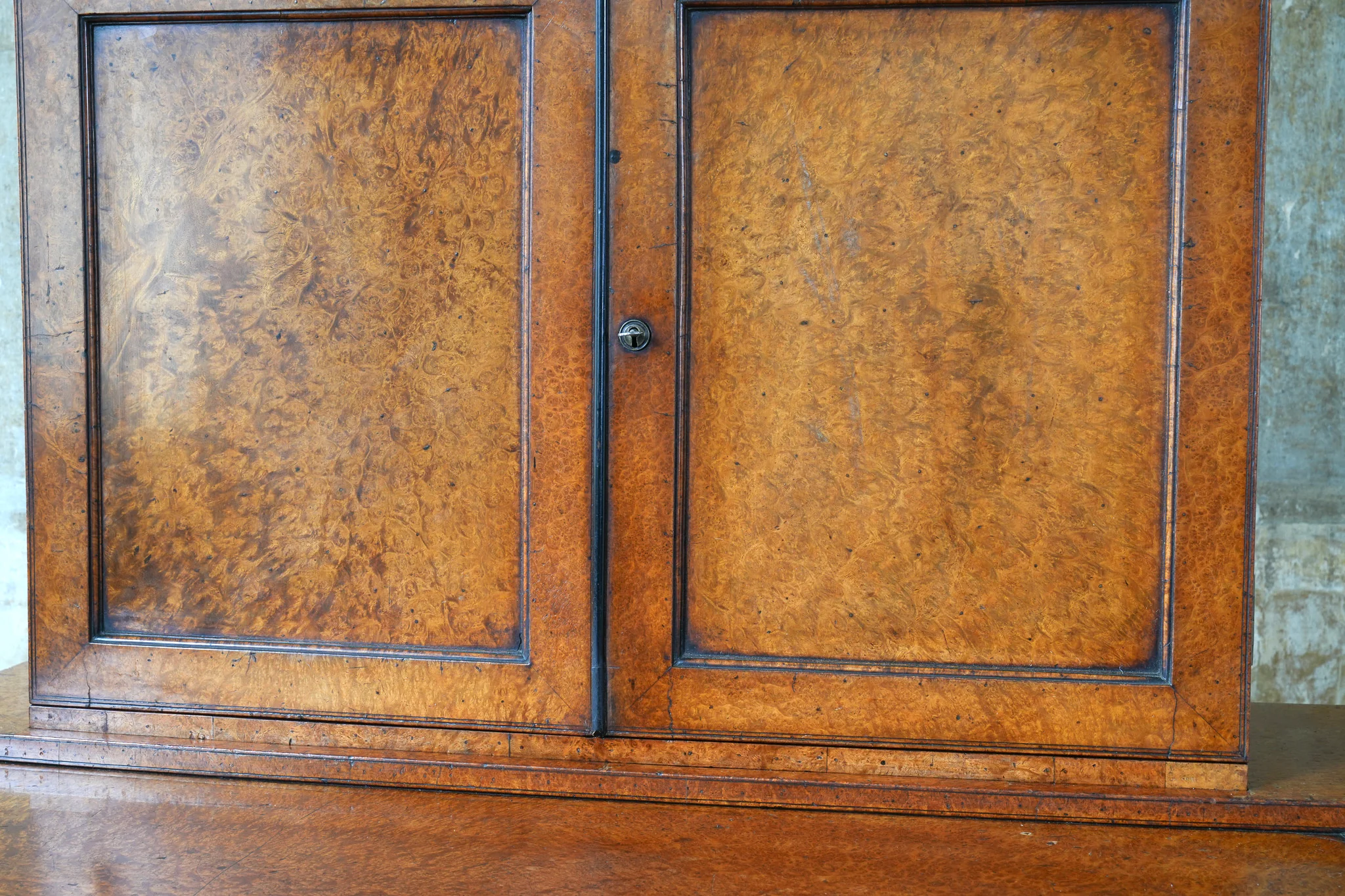 A George IV Amboyna Campaign Desk - Image 17