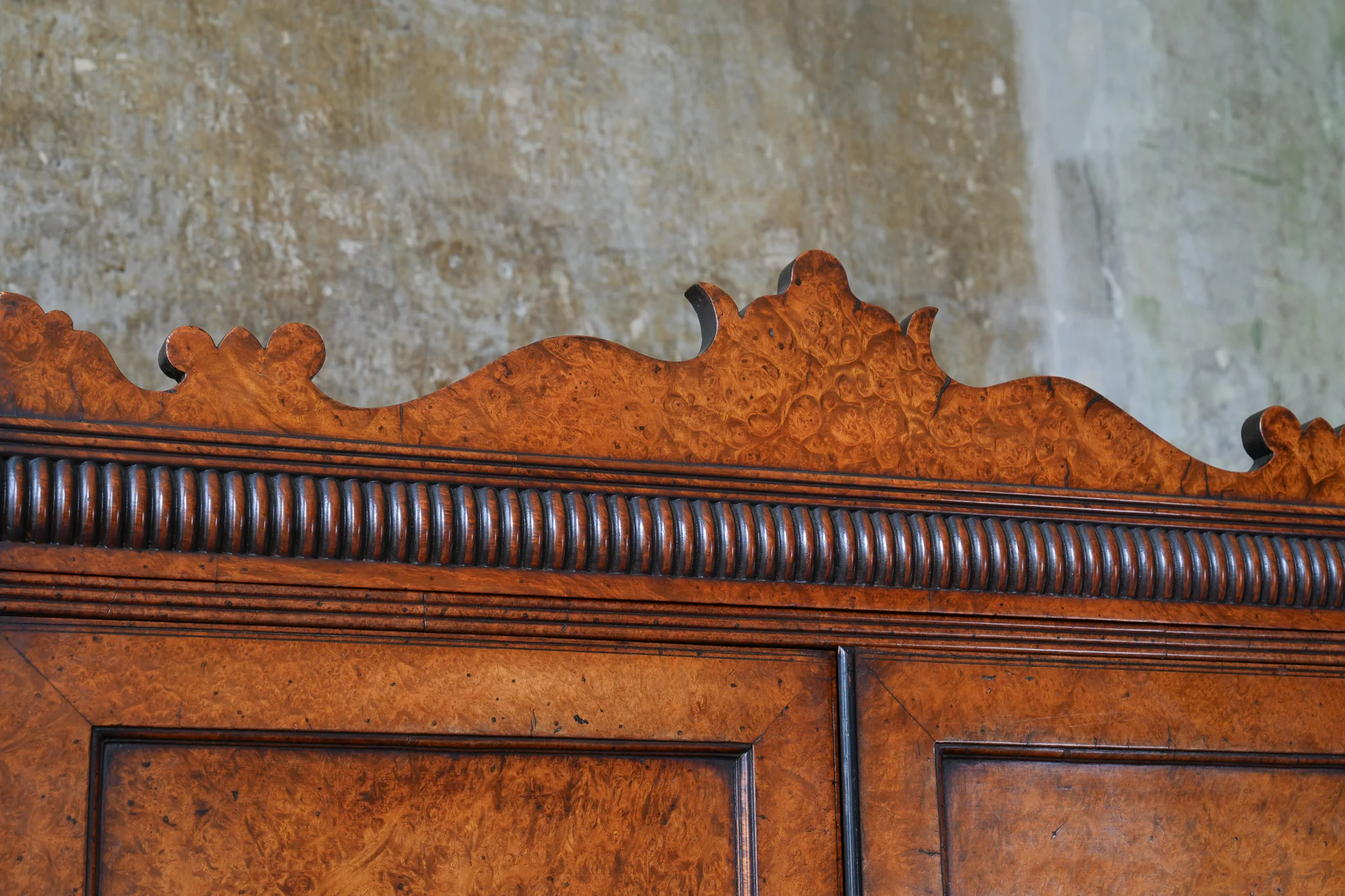 A George IV Amboyna Campaign Desk - Image 19