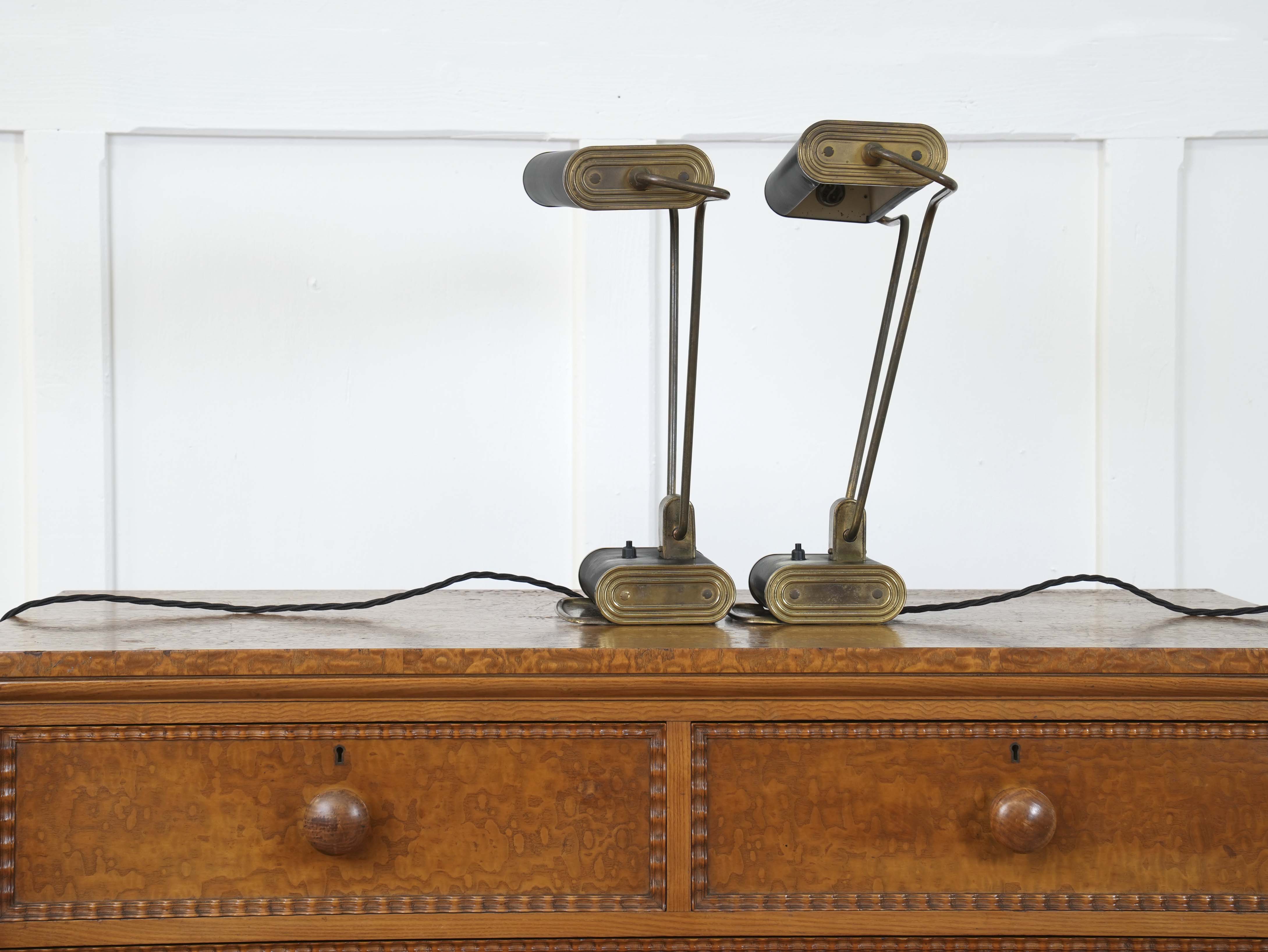 A Pair of No. 71 Eileen Gray Desk Lamps - Image 3