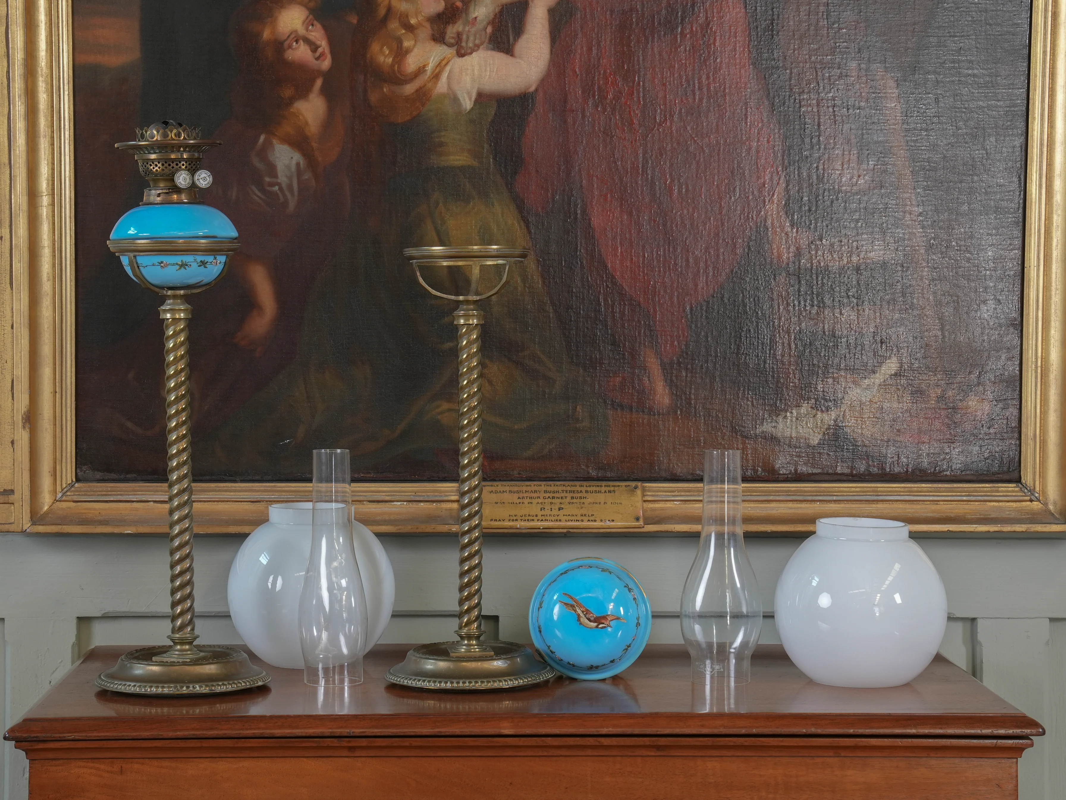 A Pair of Gas Lamps - Image 2