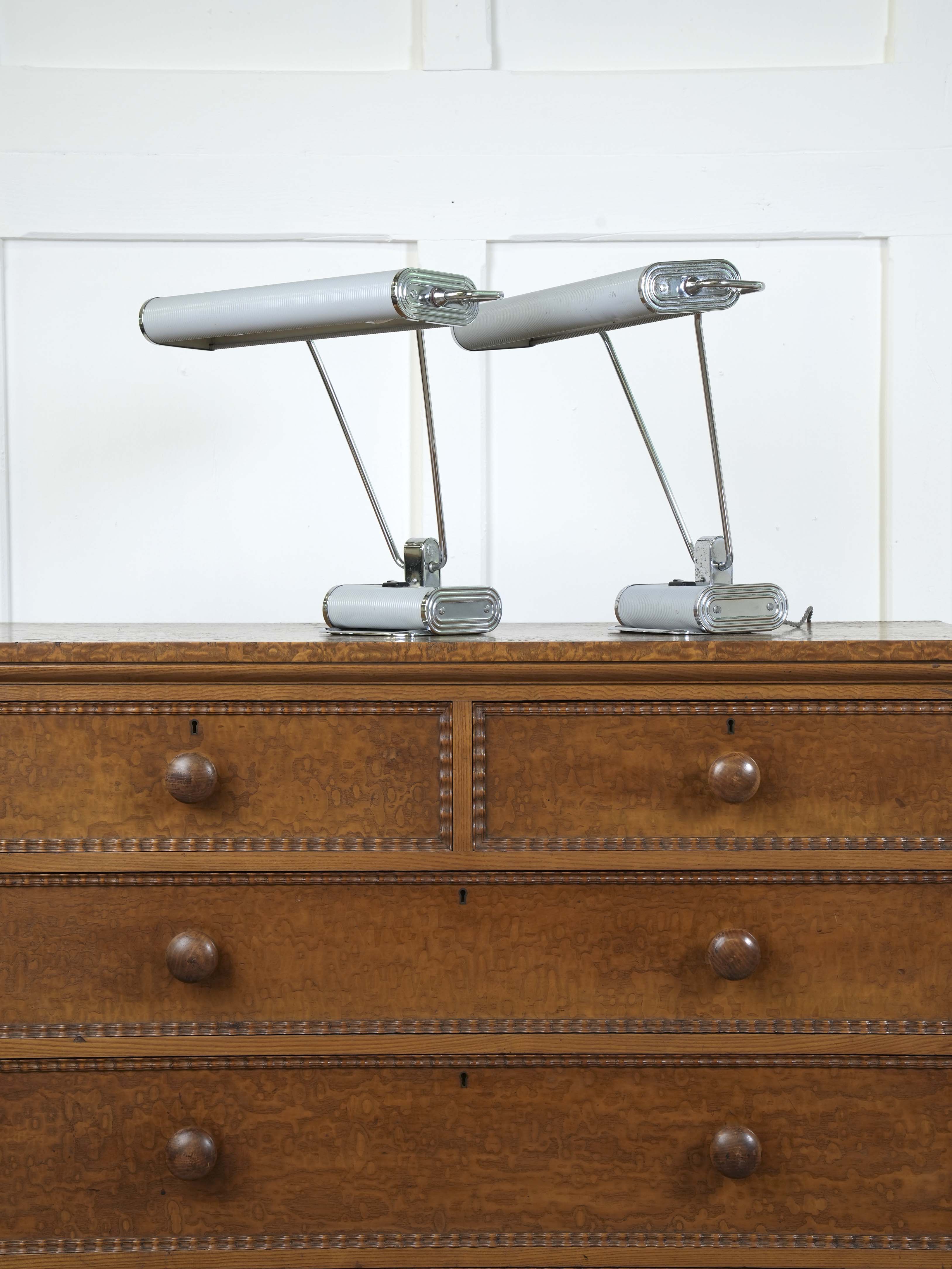A Pair of Eileen Gray Desk Lamps - Image 2