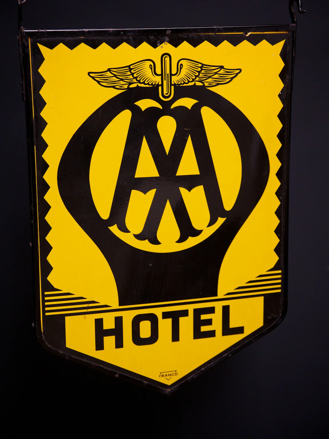 AA Hotel Sign