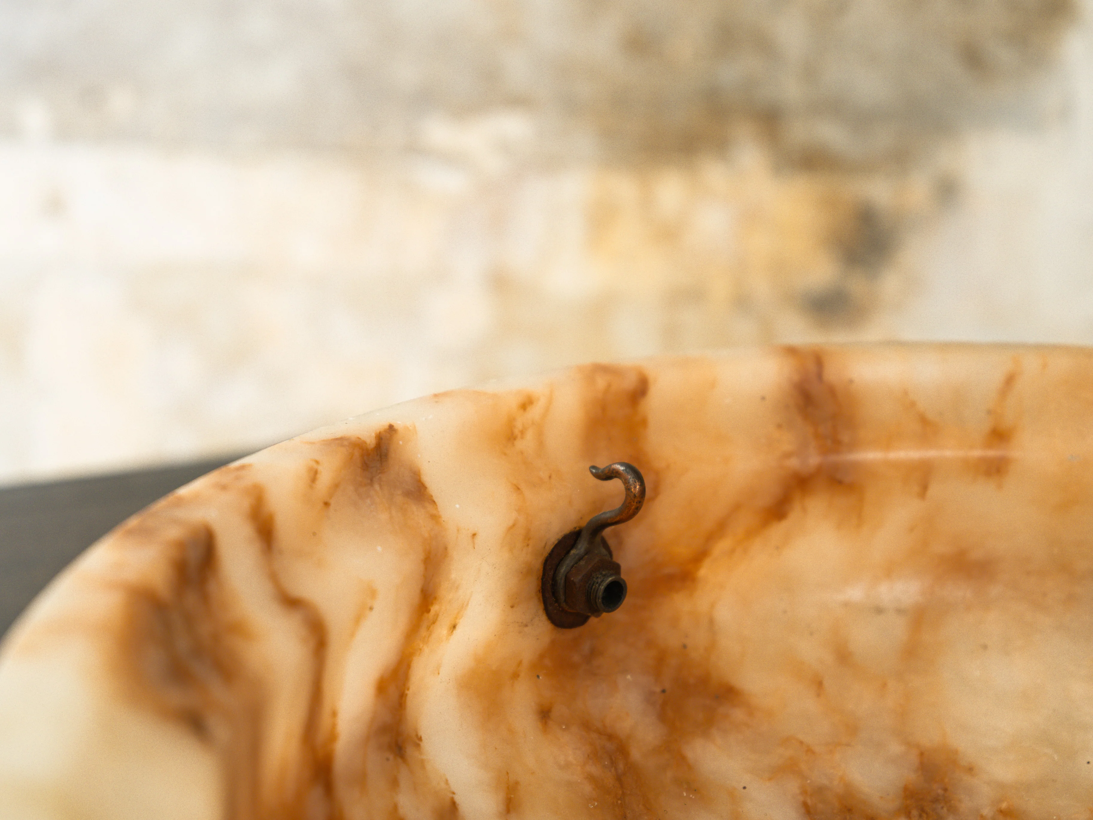 An Alabaster Dish Light - Image 8