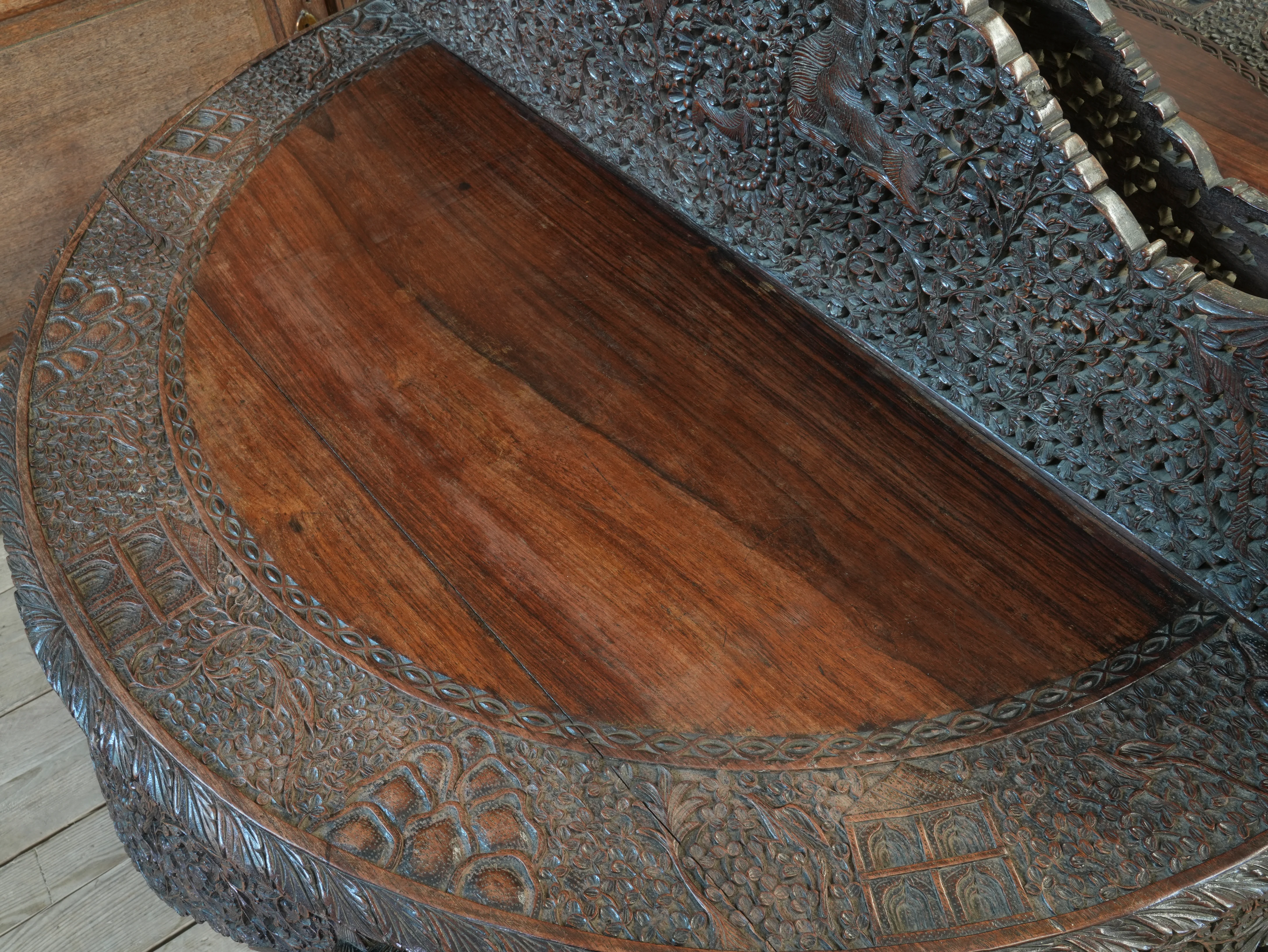 A Pair of 19th Century Anglo Indian Console Tables - Image 11