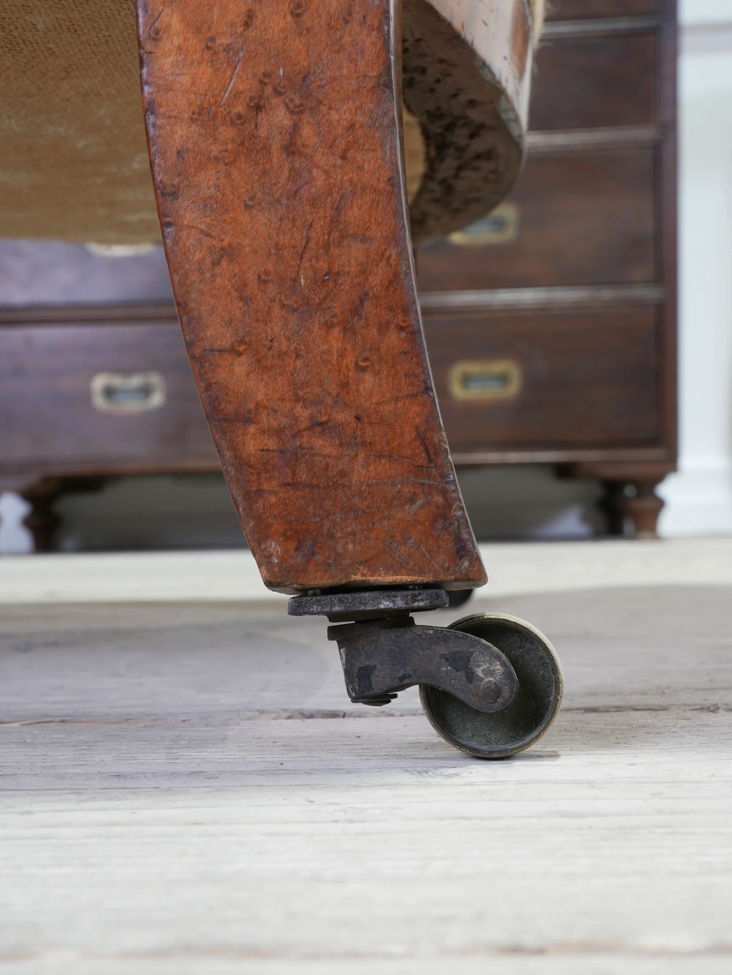 A William IV Burr Maple Armchair - Image 13