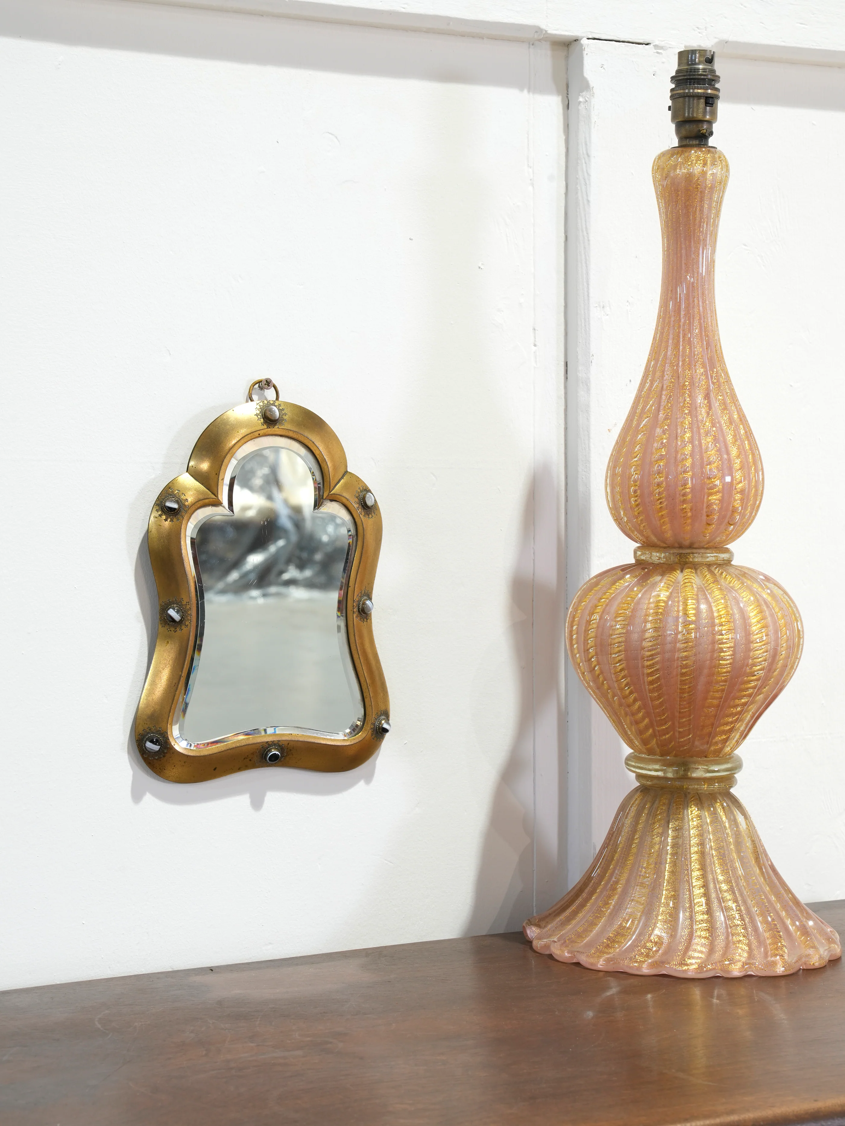 A 19th Century Brass Dressing Table Mirror - Image 11