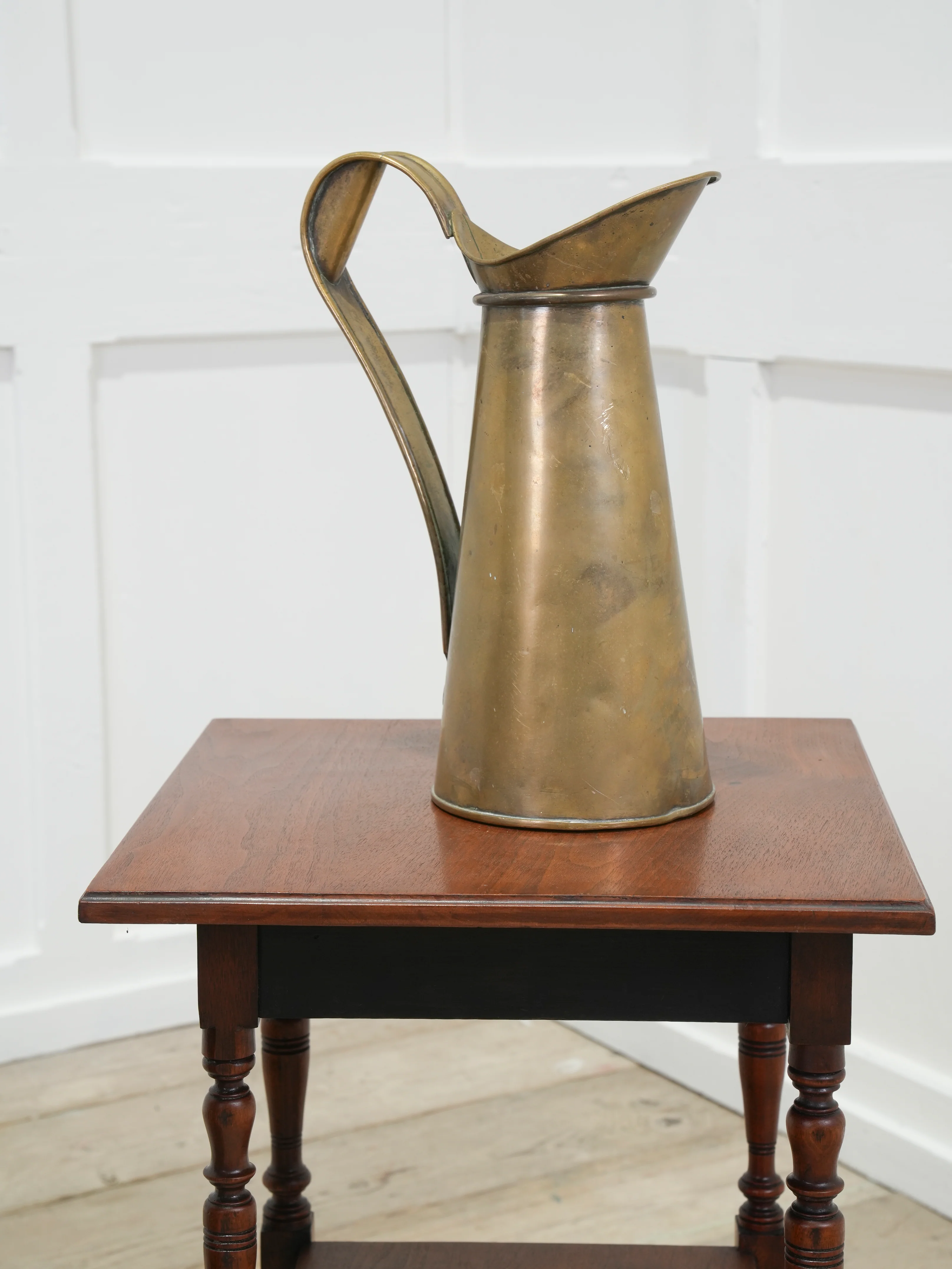 A 19th Century Brass Jug - Image 2