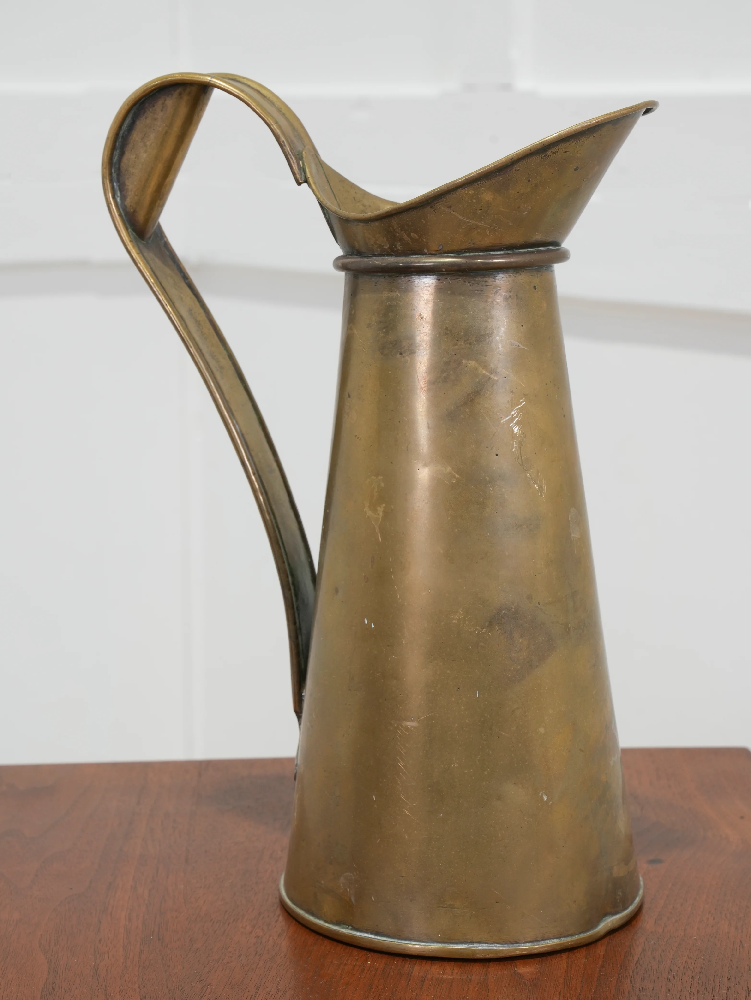 A 19th Century Brass Jug - Image 4