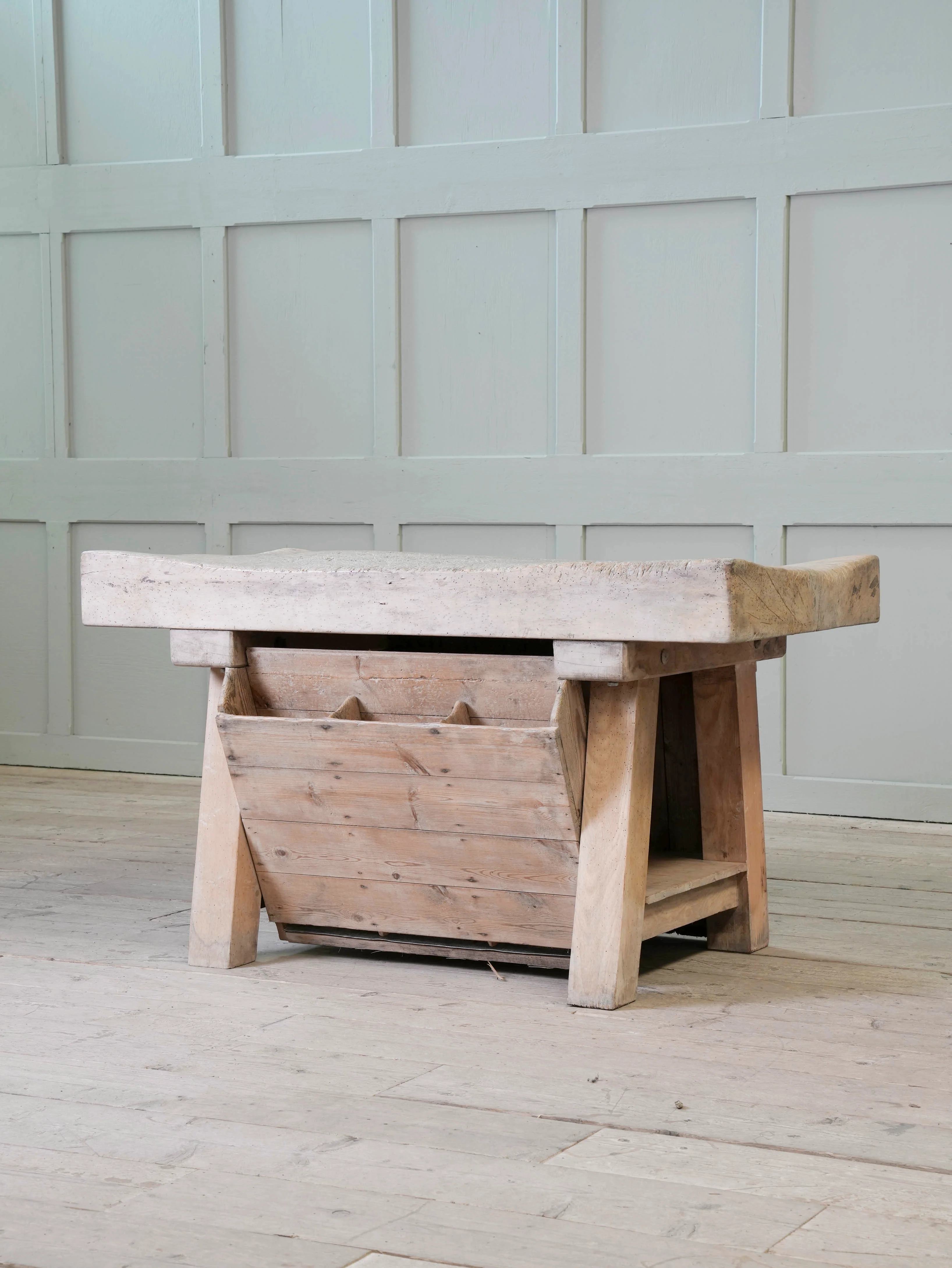 An Early 20th Century Butchers Block - Image 2