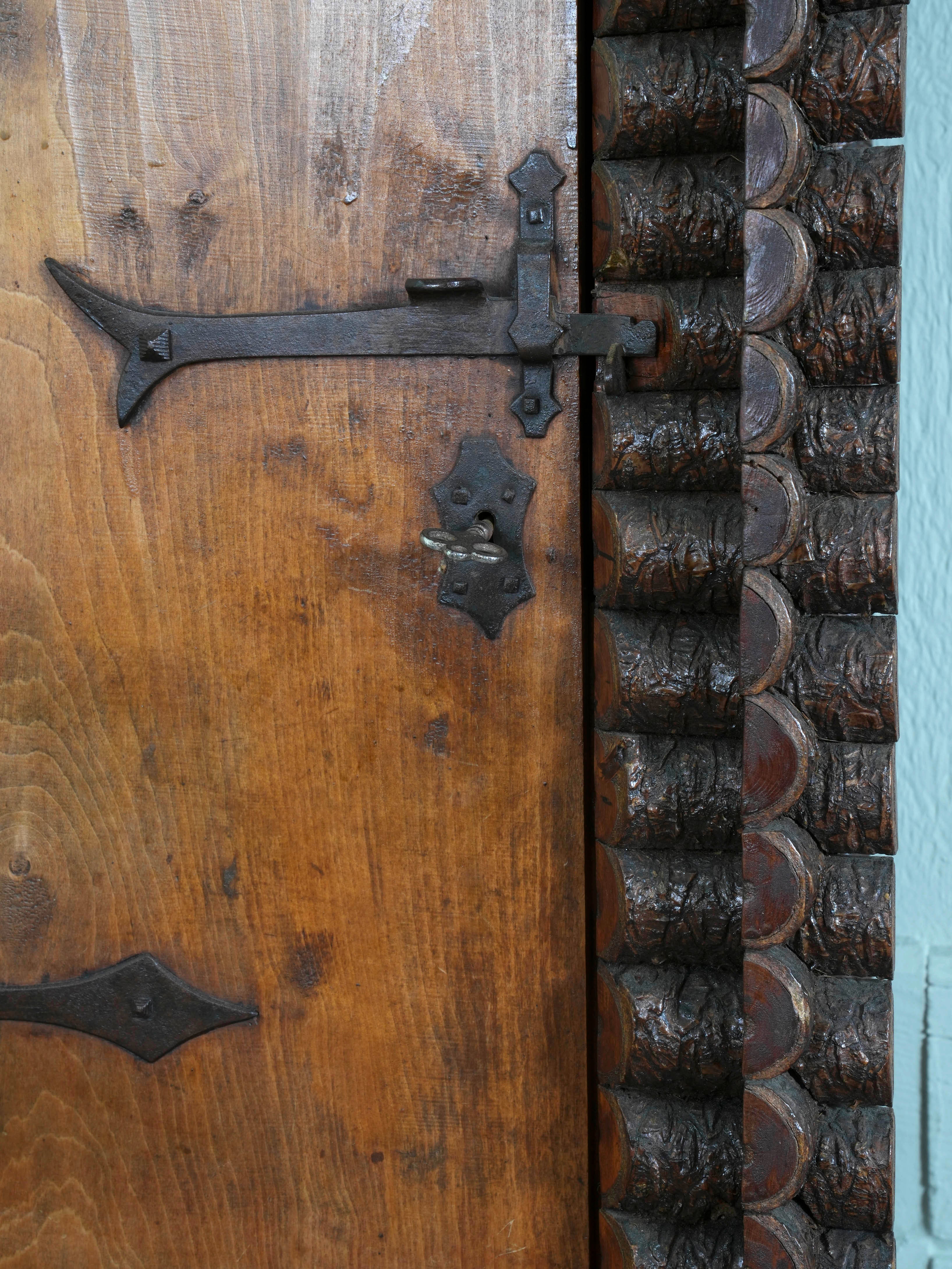 A Rustic Wall Cabinet - Image 10
