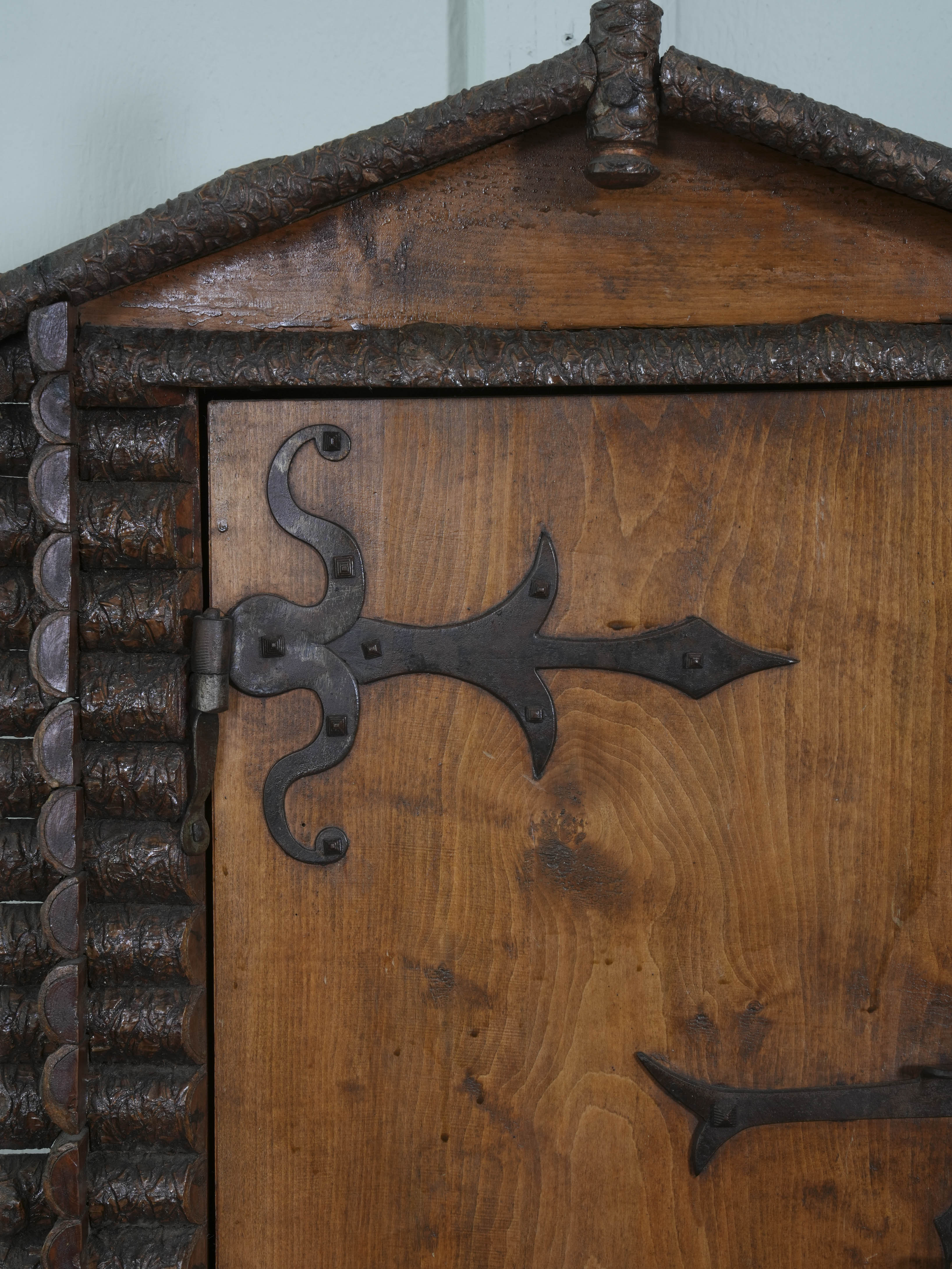 A Rustic Wall Cabinet - Image 4
