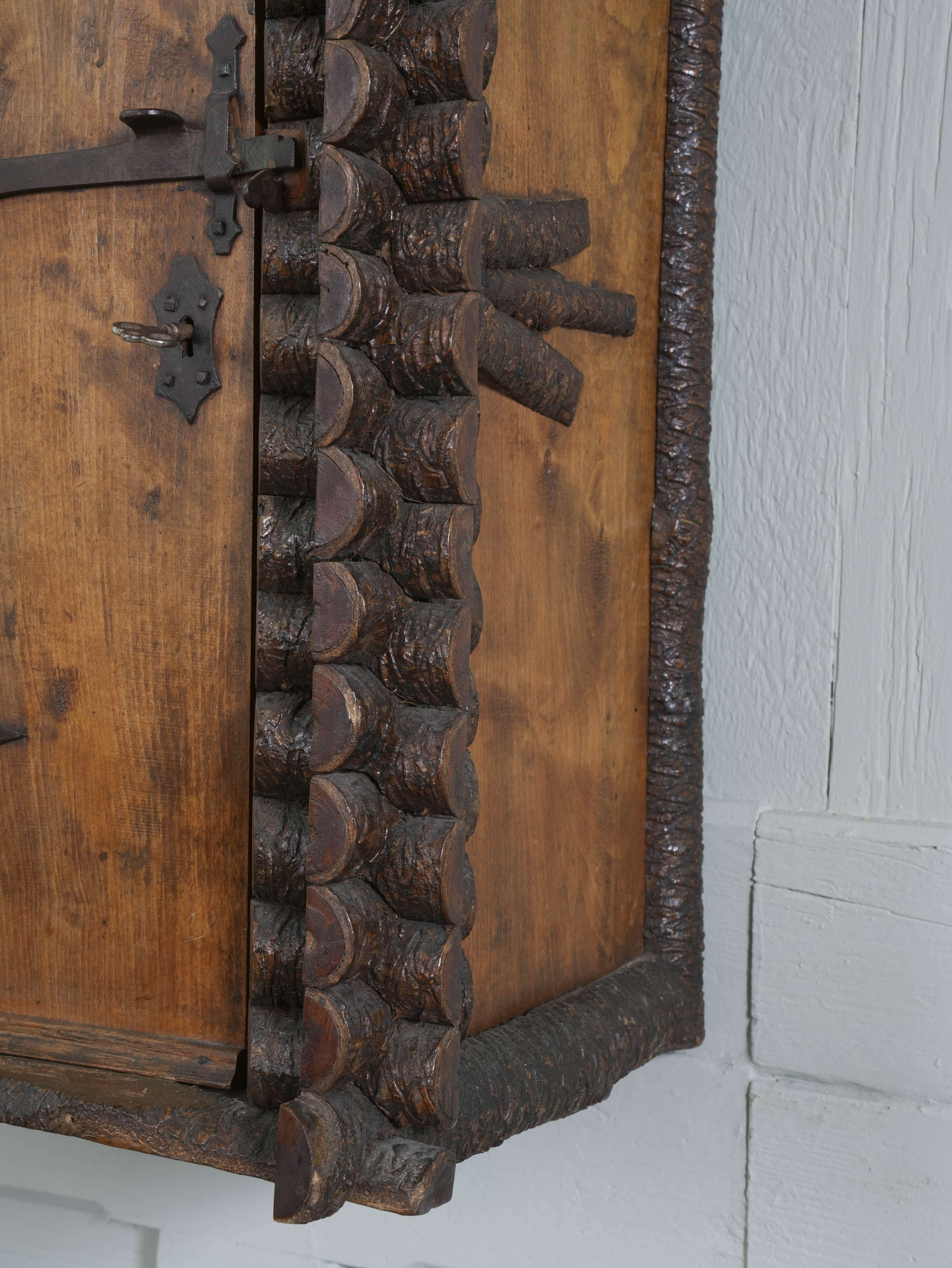 A Rustic Wall Cabinet - Image 7