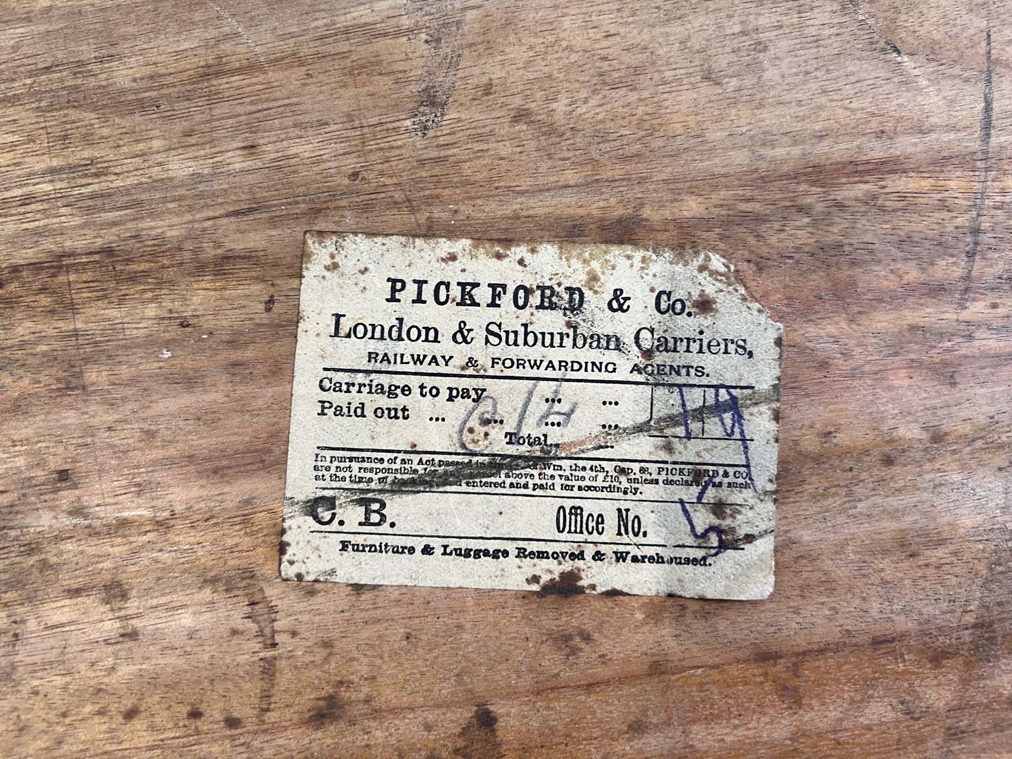 A 19th Century China Trade Secretaire Campaign Chest - Image 21