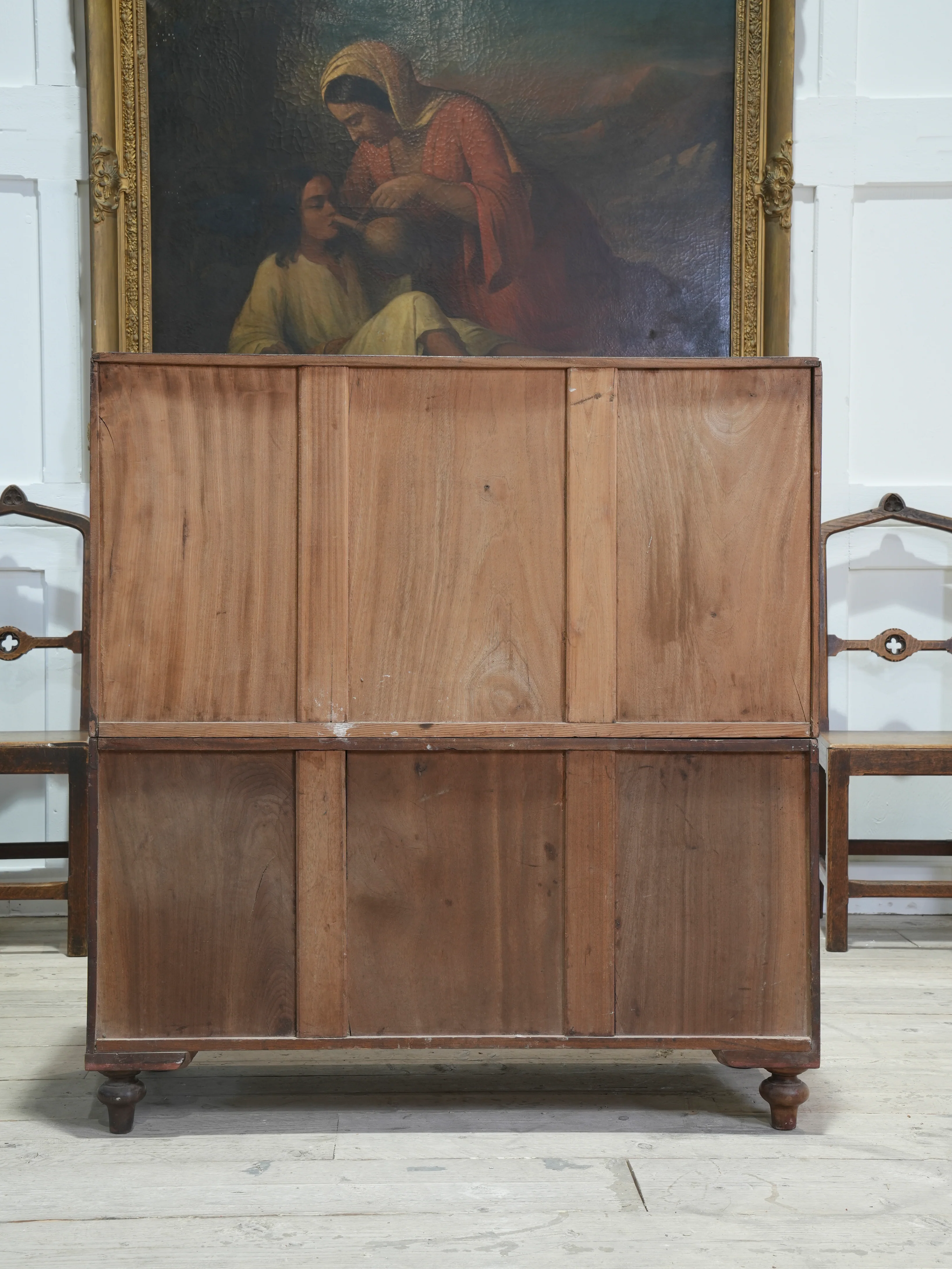 A Mid 19th Century Campaign Secretaire Chest - Image 26