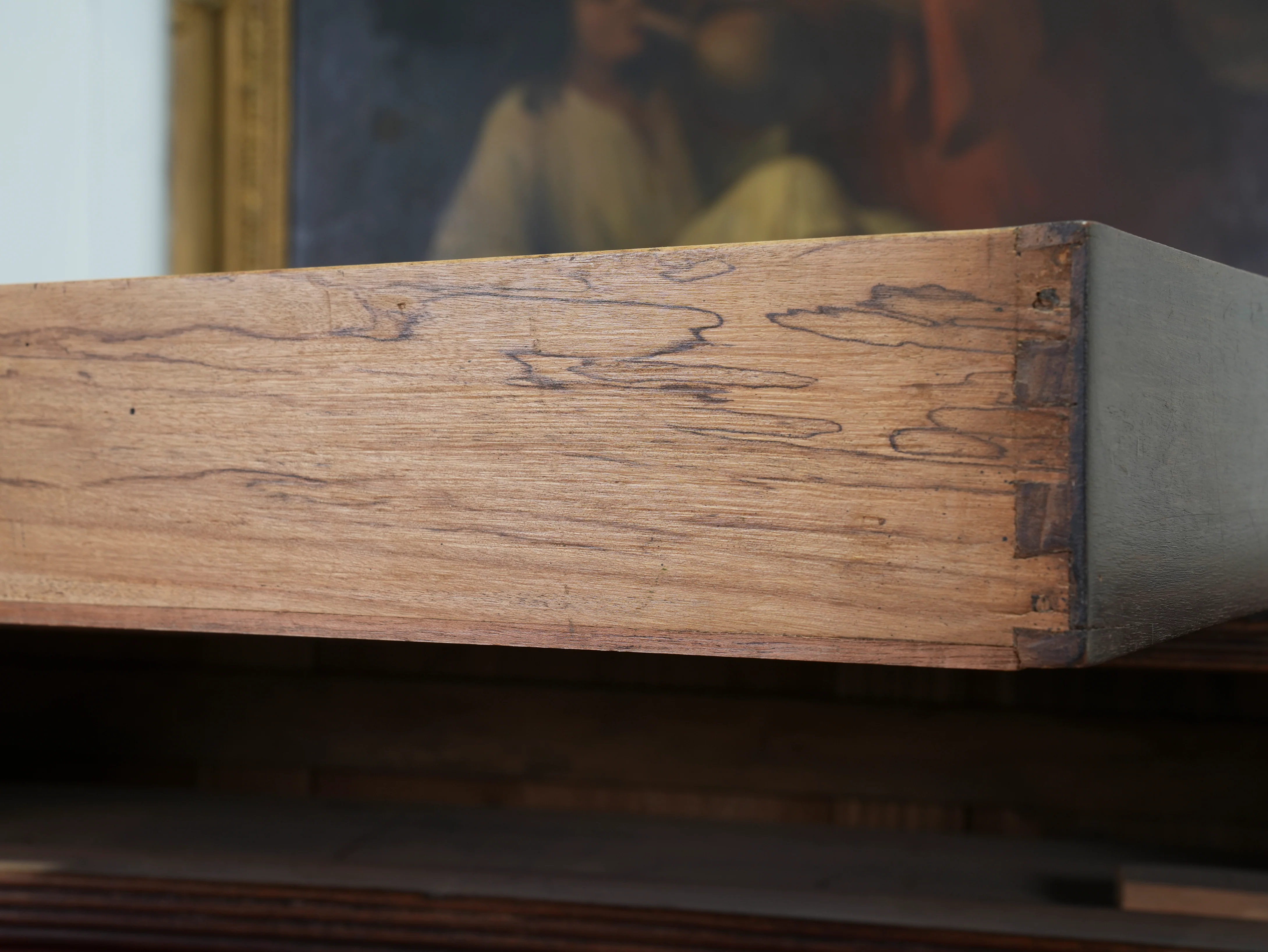 A Mid 19th Century Campaign Secretaire Chest - Image 27