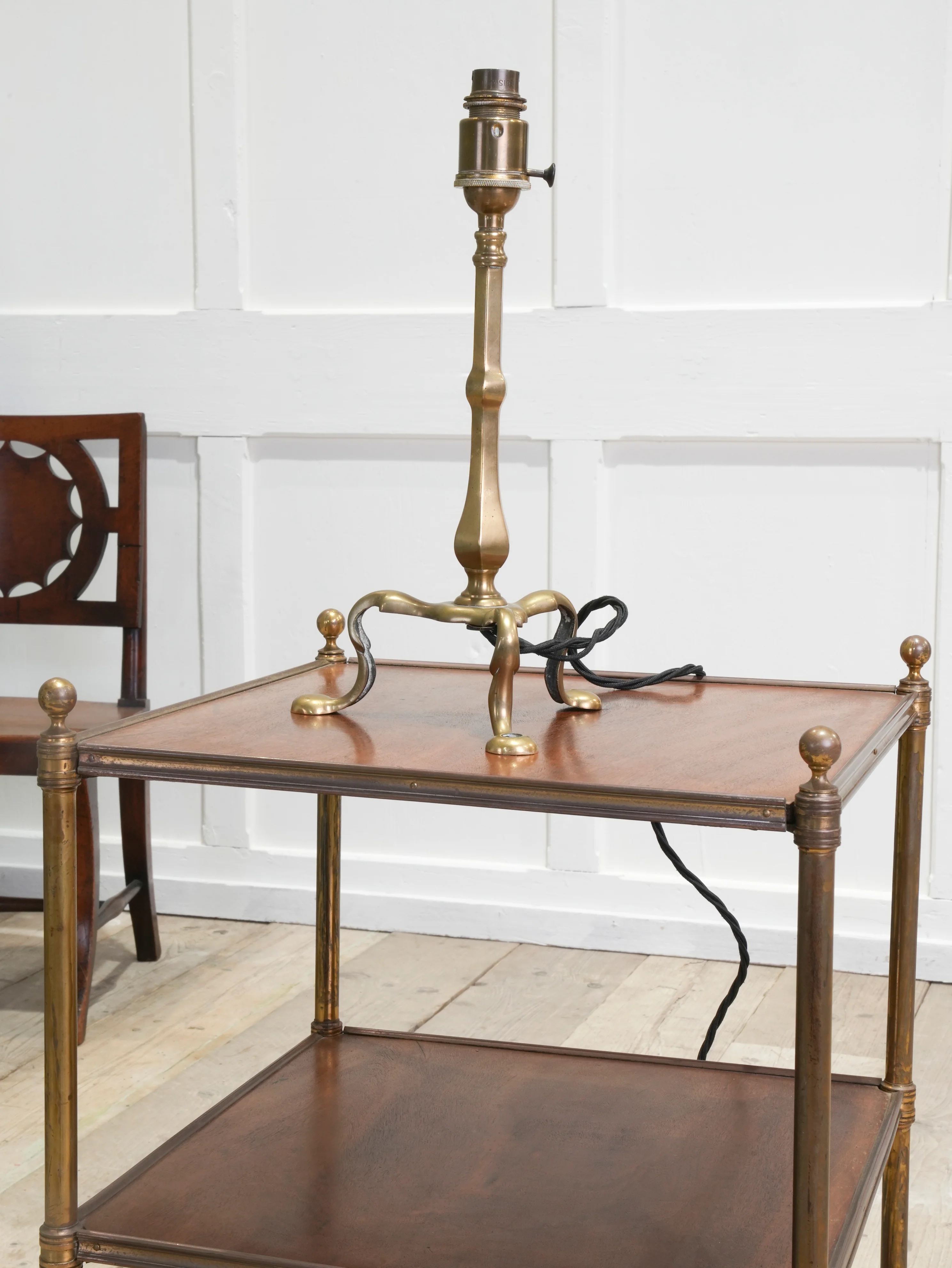 A Brass Pullman Table Light - Image 6