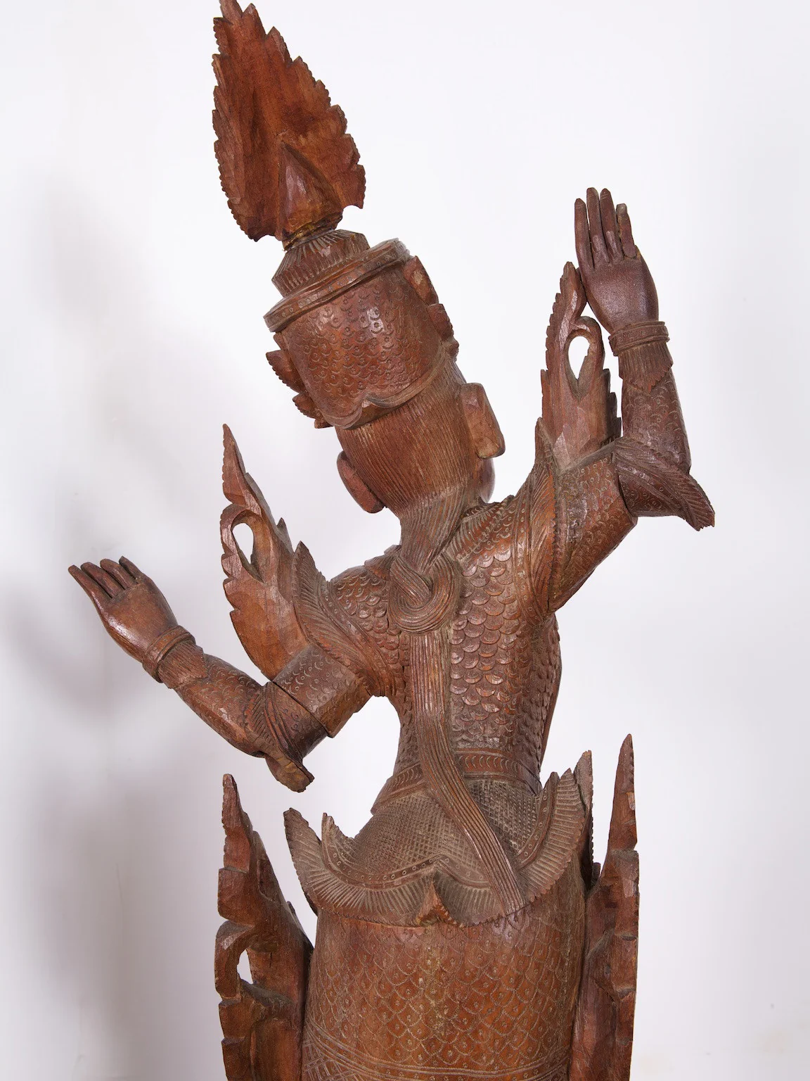 Carved Balinese Dancers - Image 6