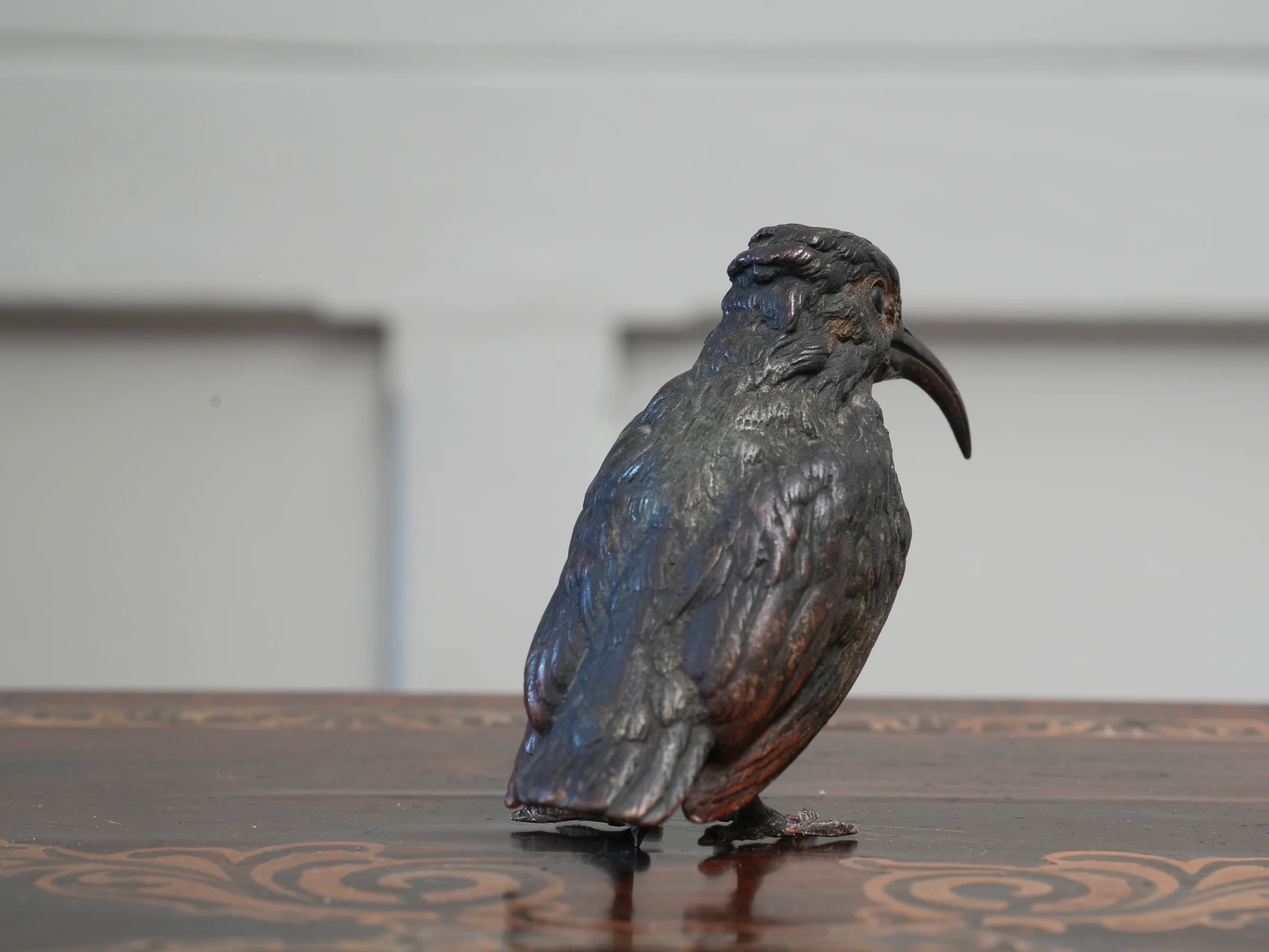 A Cold Painted Bronze Bird - Image 5