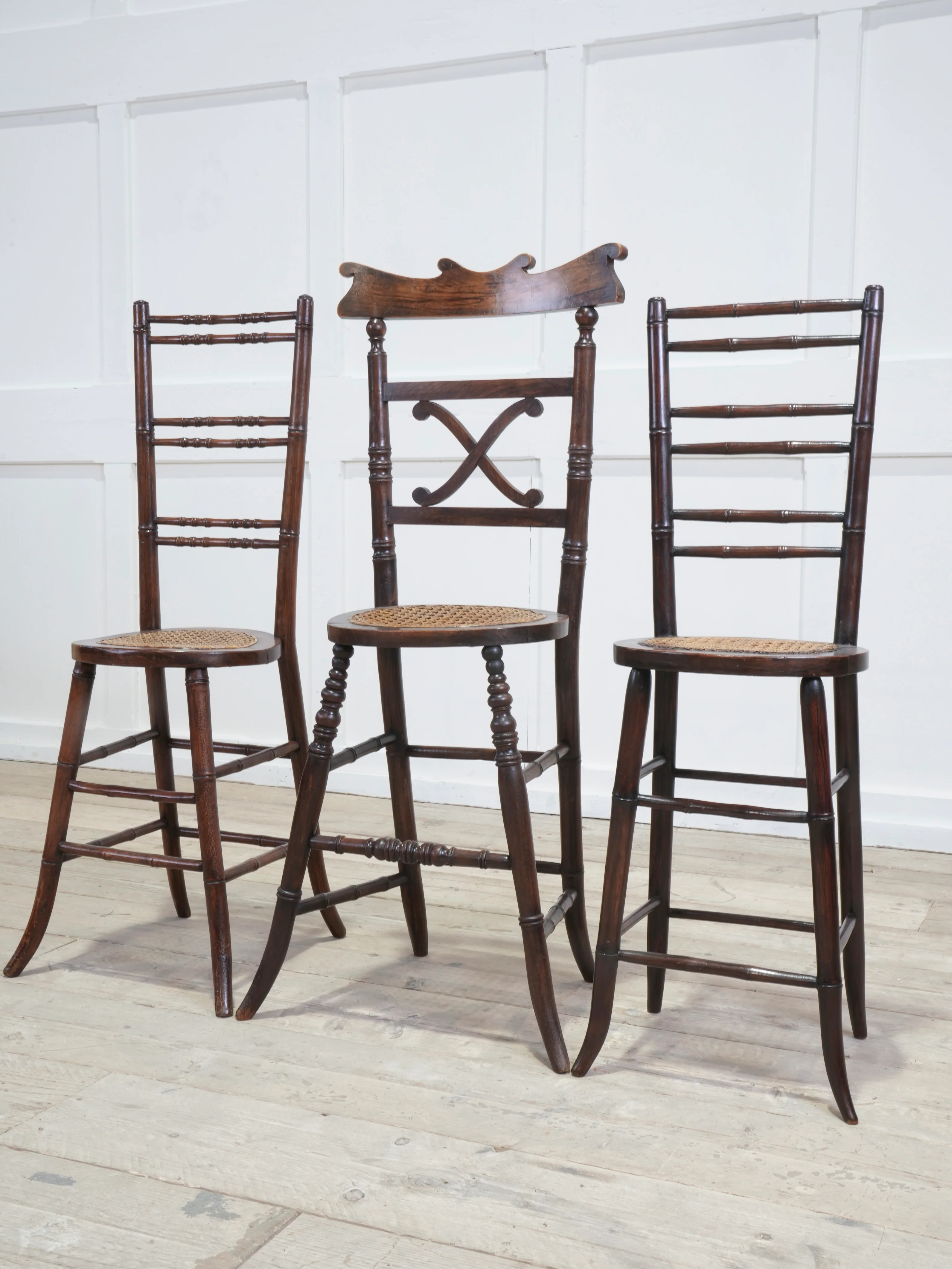 A Group of 19th Century Correction Chairs - Image 2