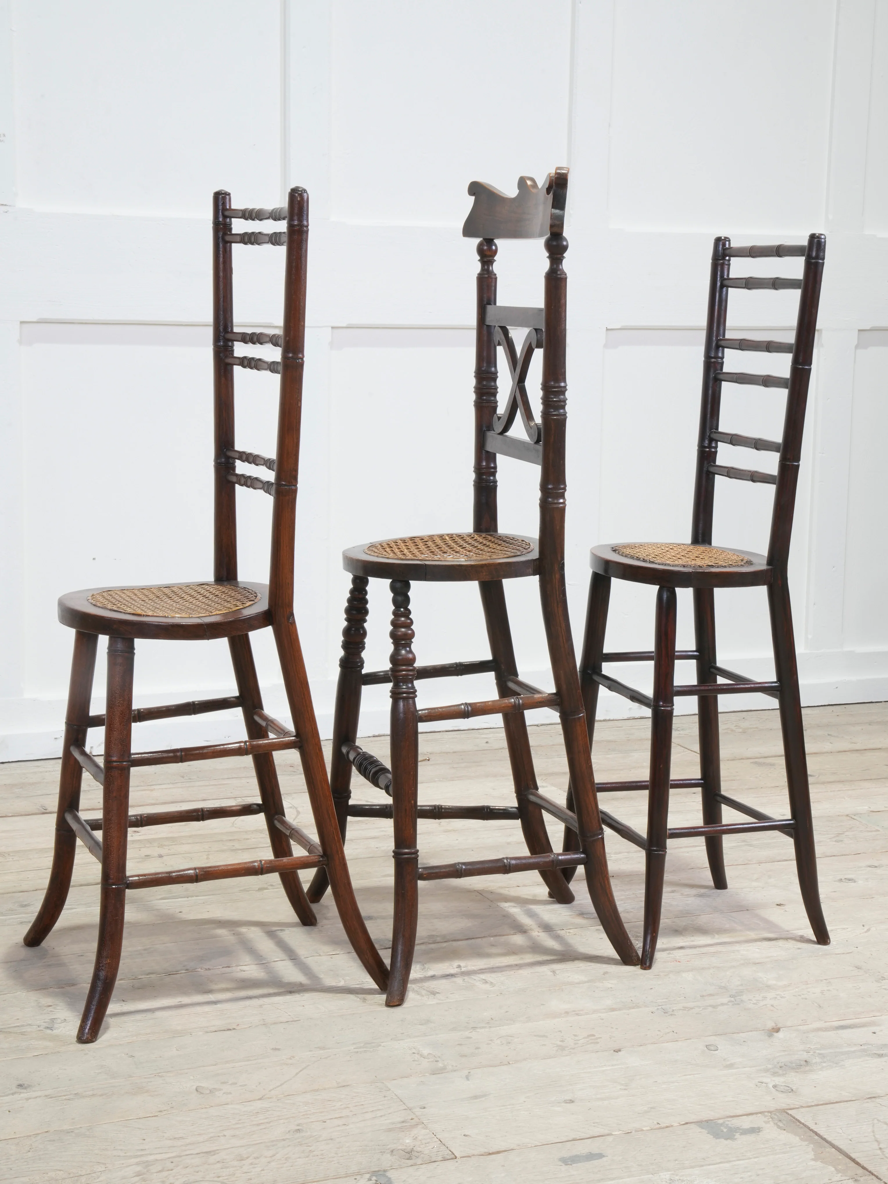 A Group of 19th Century Correction Chairs - Image 5