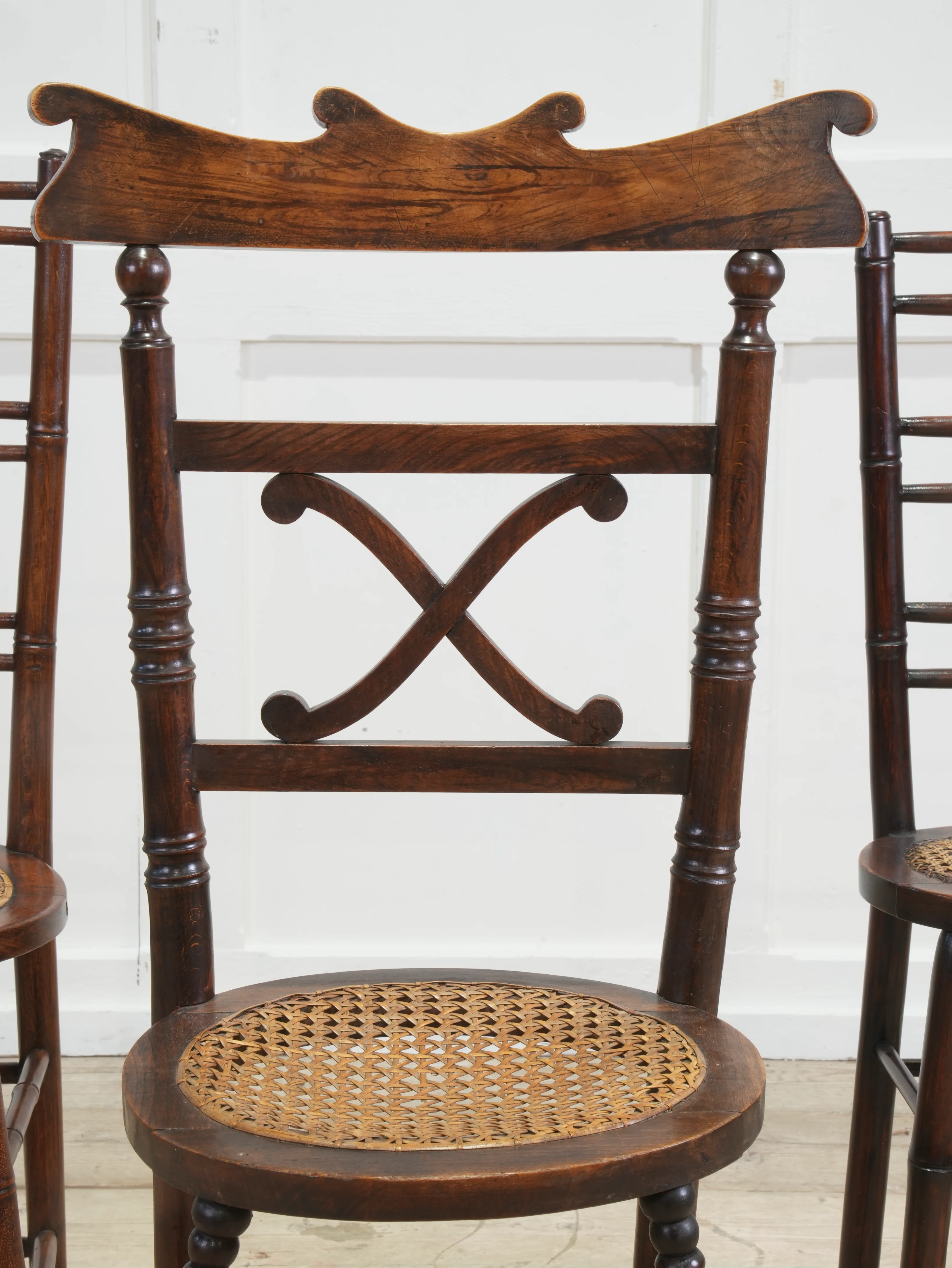 A Group of 19th Century Correction Chairs - Image 7