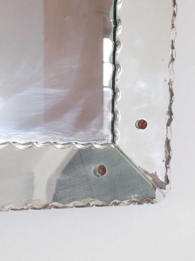 French Bevelled Mirror - Image 2