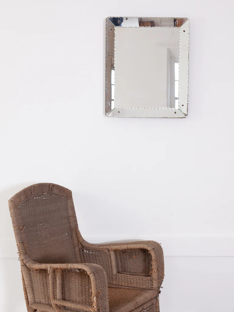 French Bevelled Mirror - Image 4