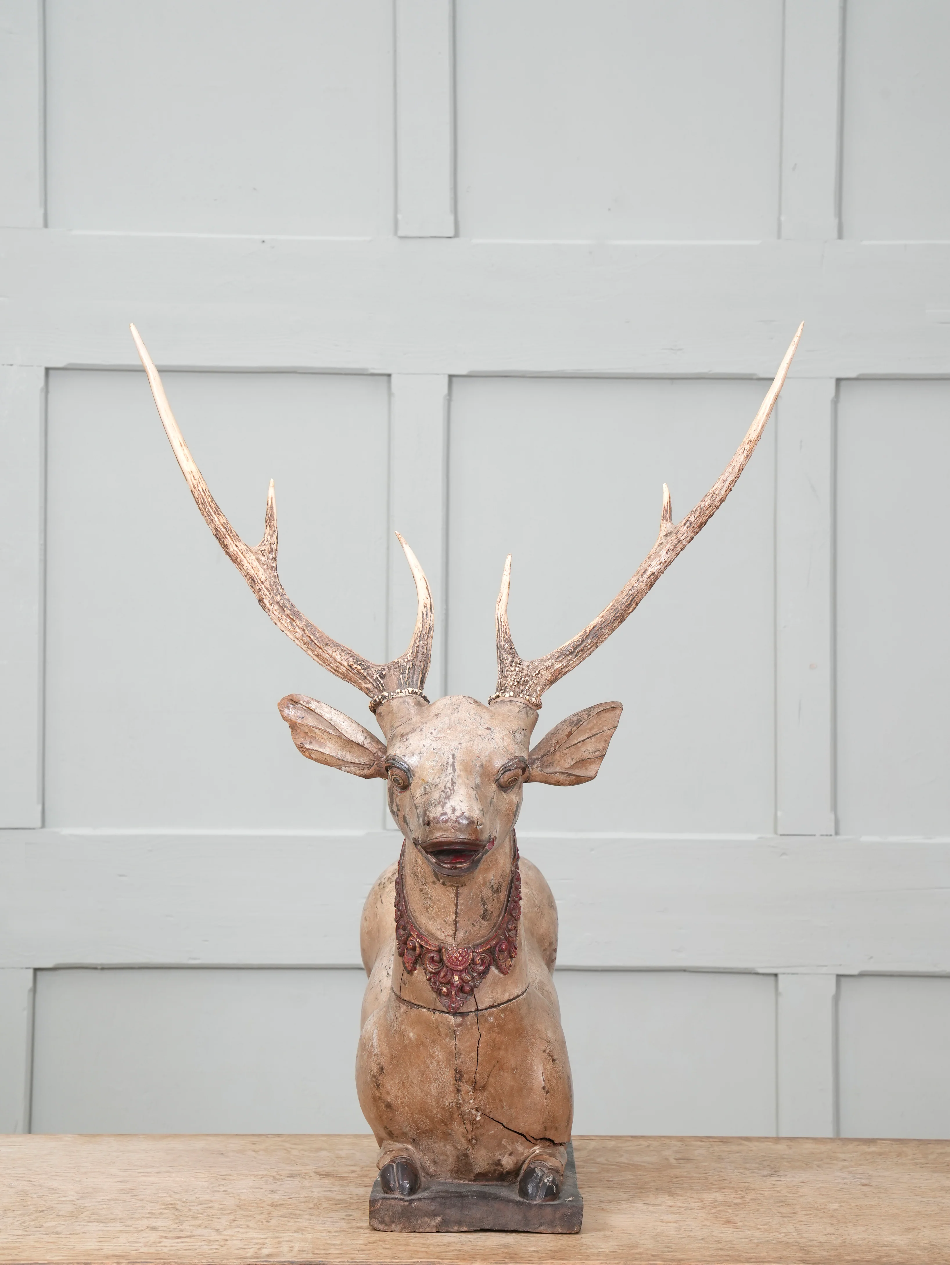 A 19th Century Recumbent Deer - Image 10