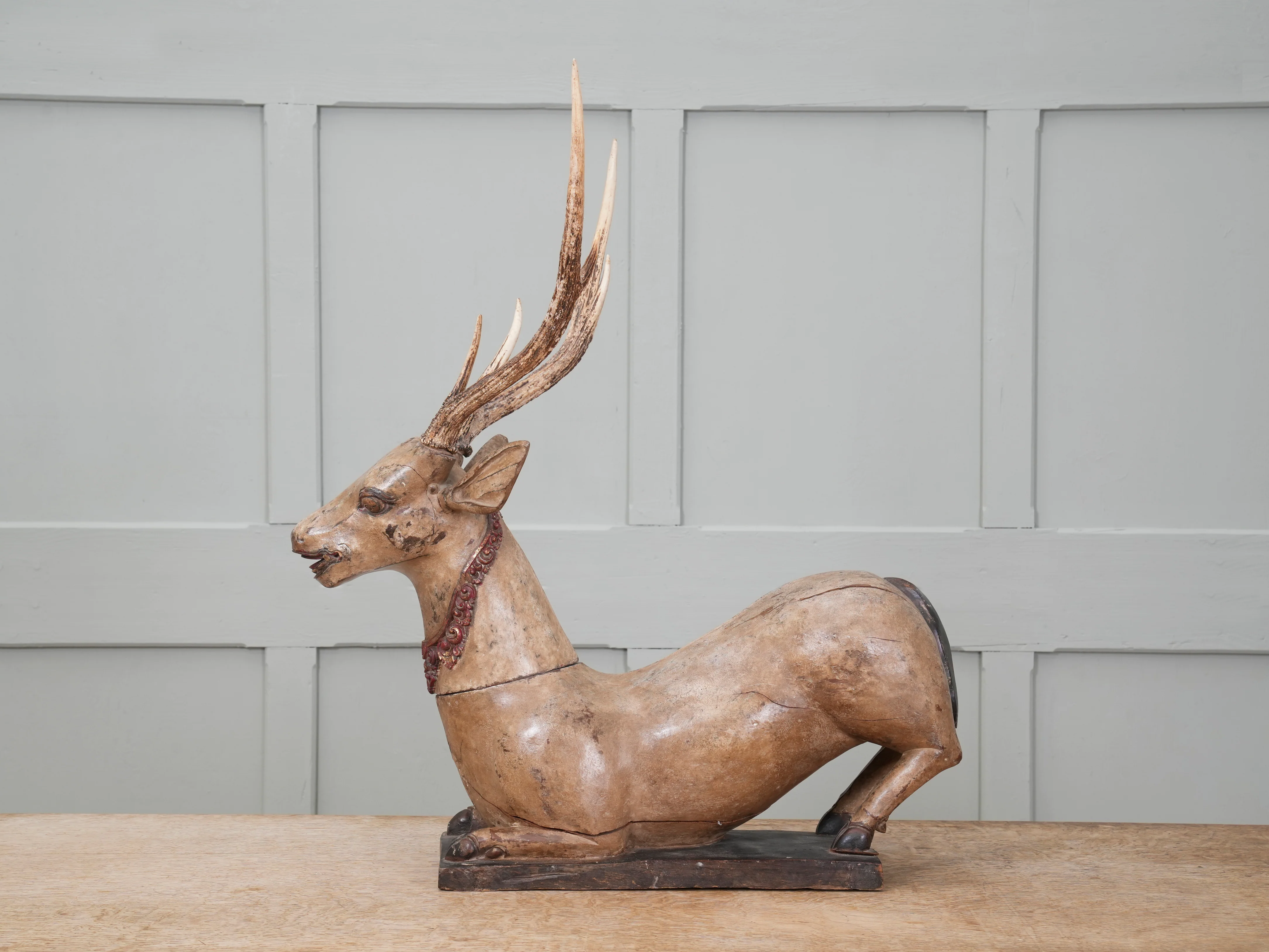 A 19th Century Recumbent Deer - Image 3