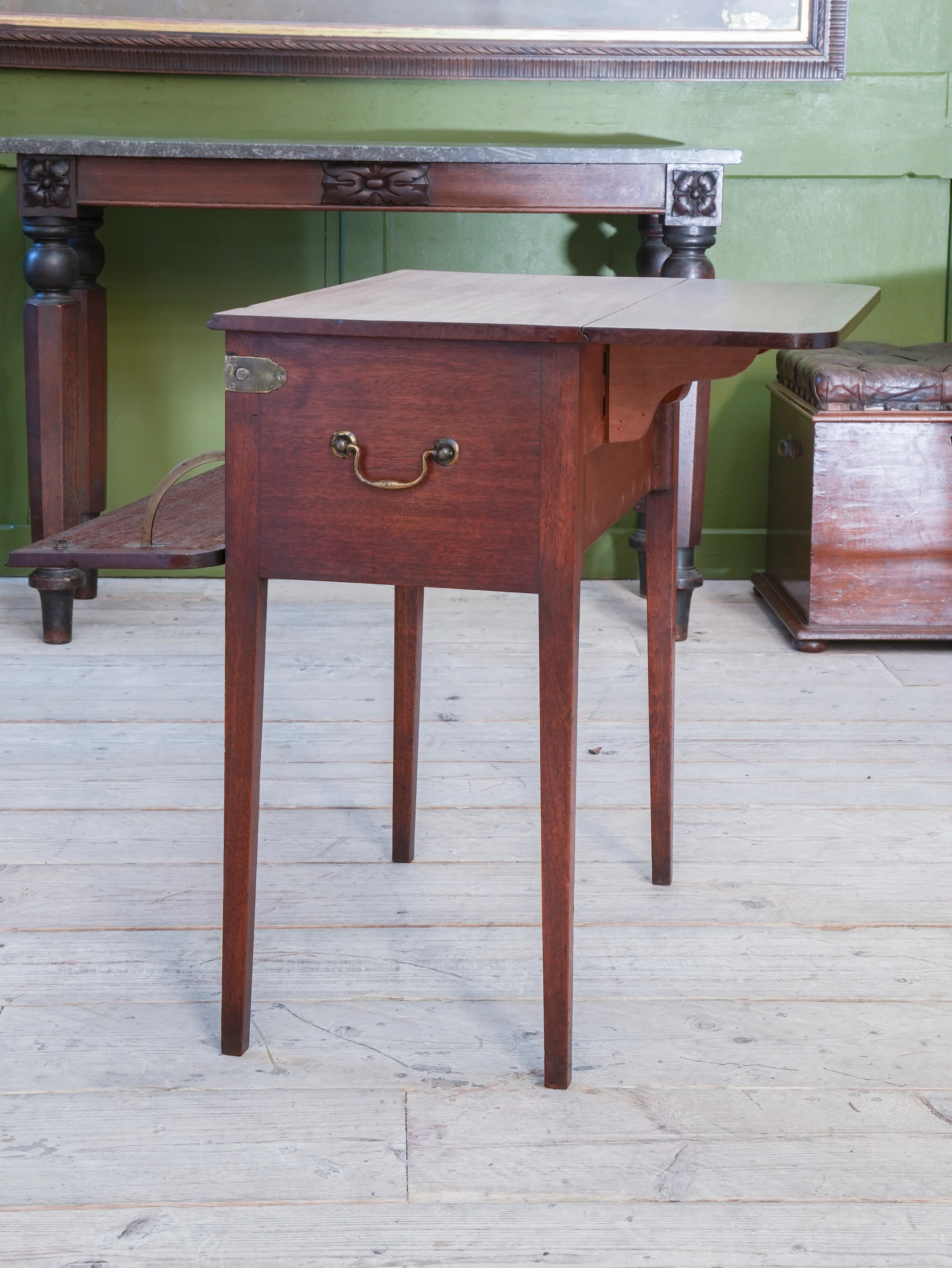 A Regency Mahogany Deception Table - Image 5
