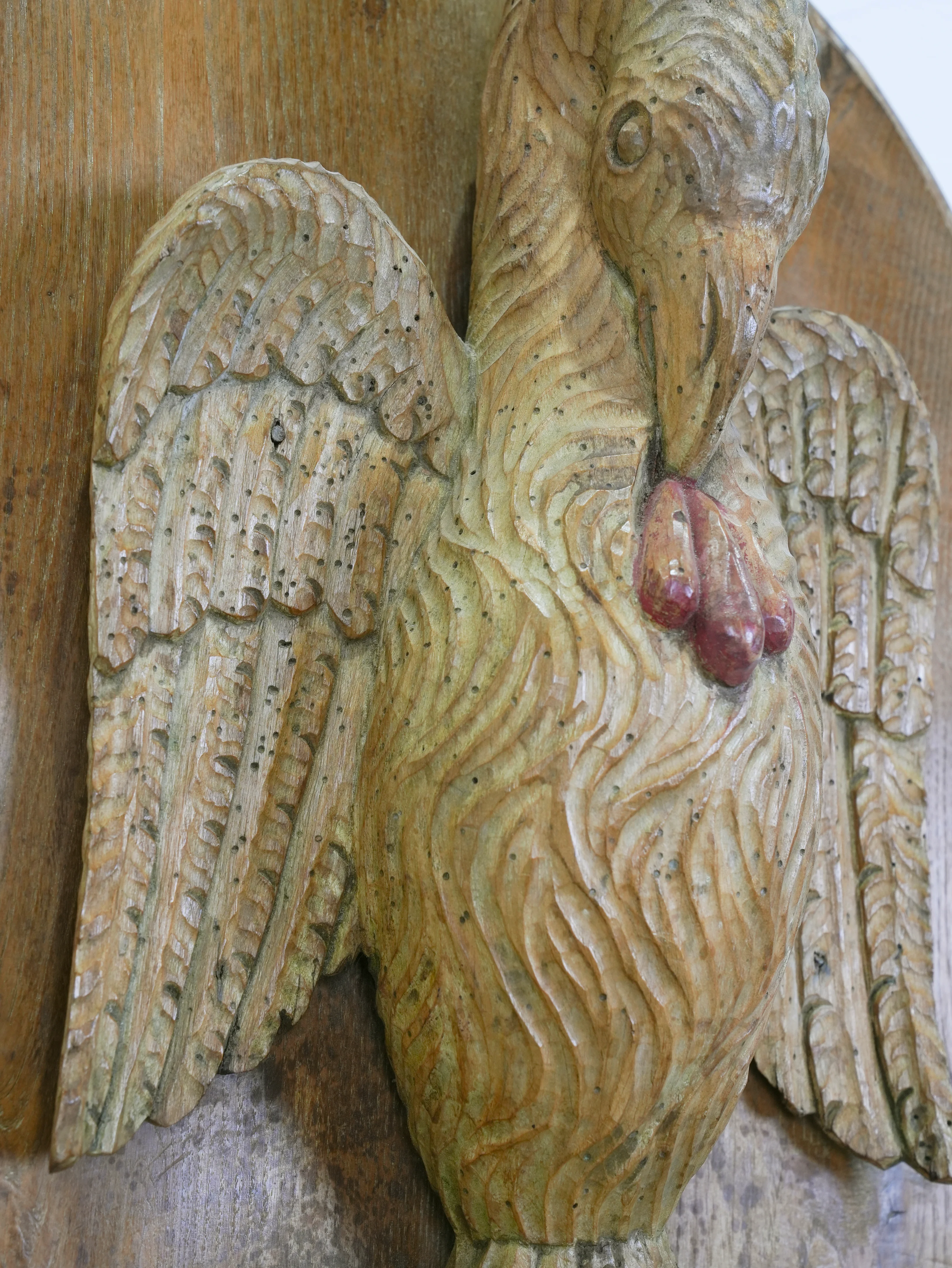An 18th Century Carved Pelican - Image 6