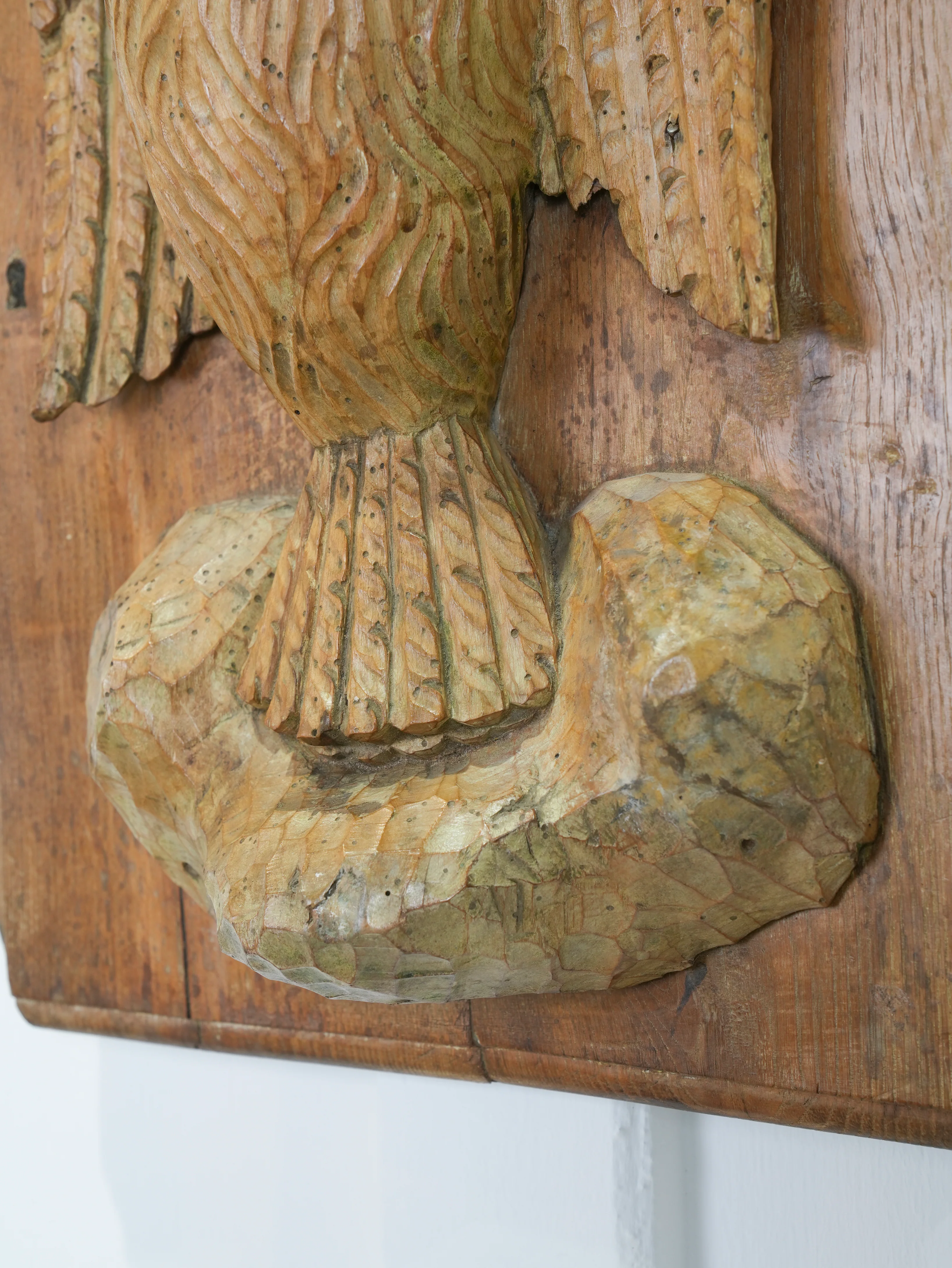 An 18th Century Carved Pelican - Image 7