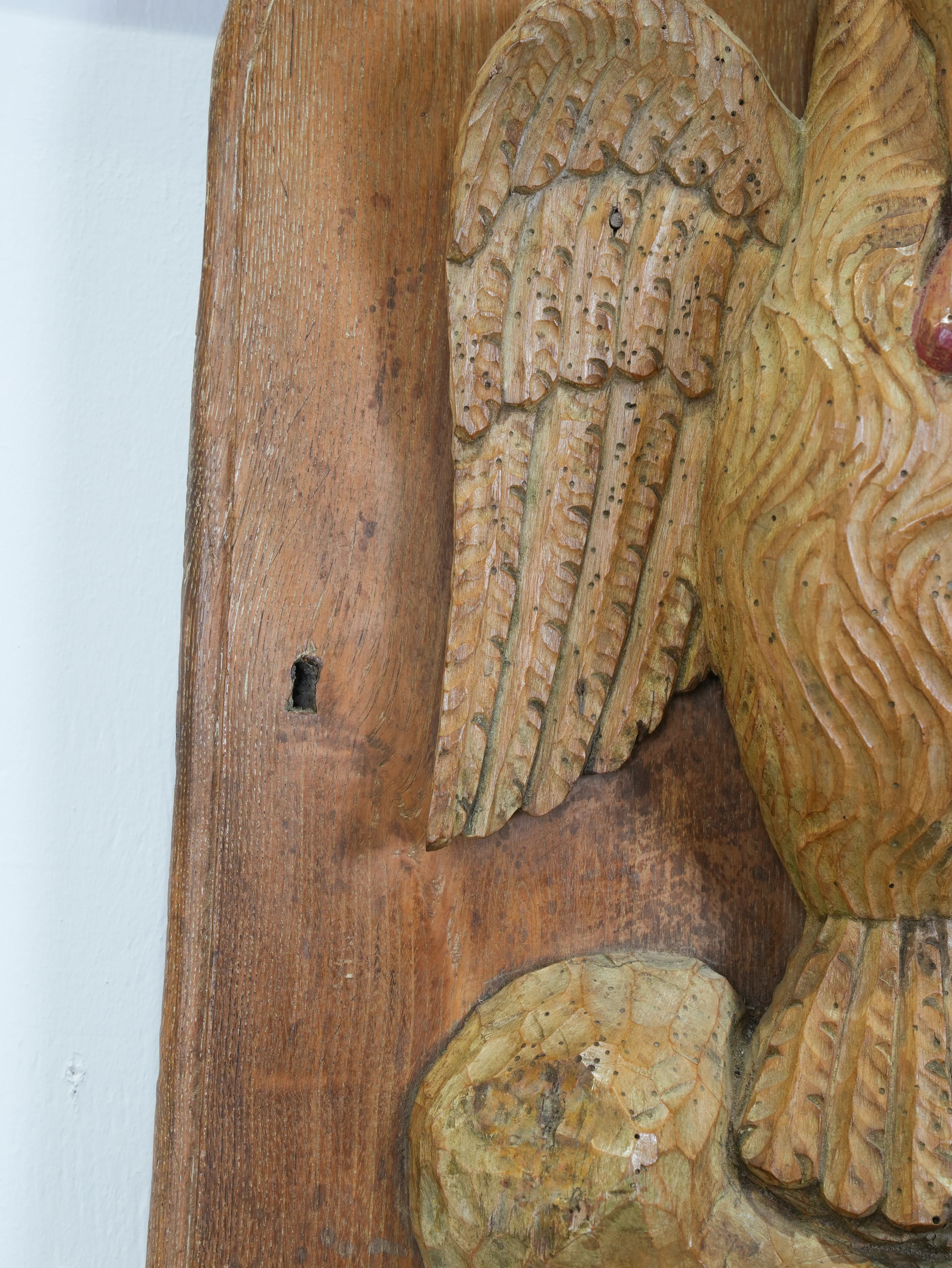 An 18th Century Carved Pelican - Image 9