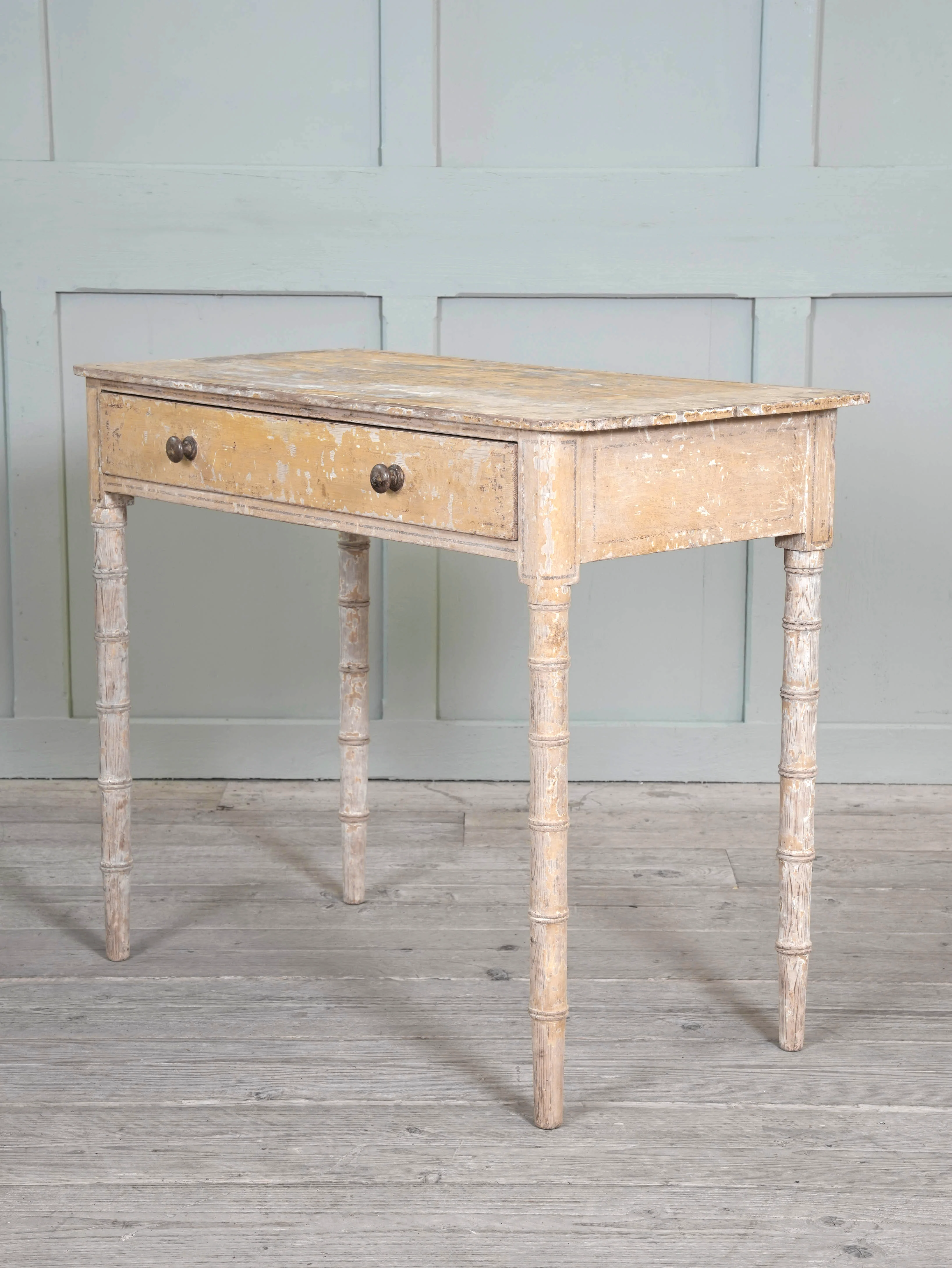 A Regency Painted Writing Table - Image 6