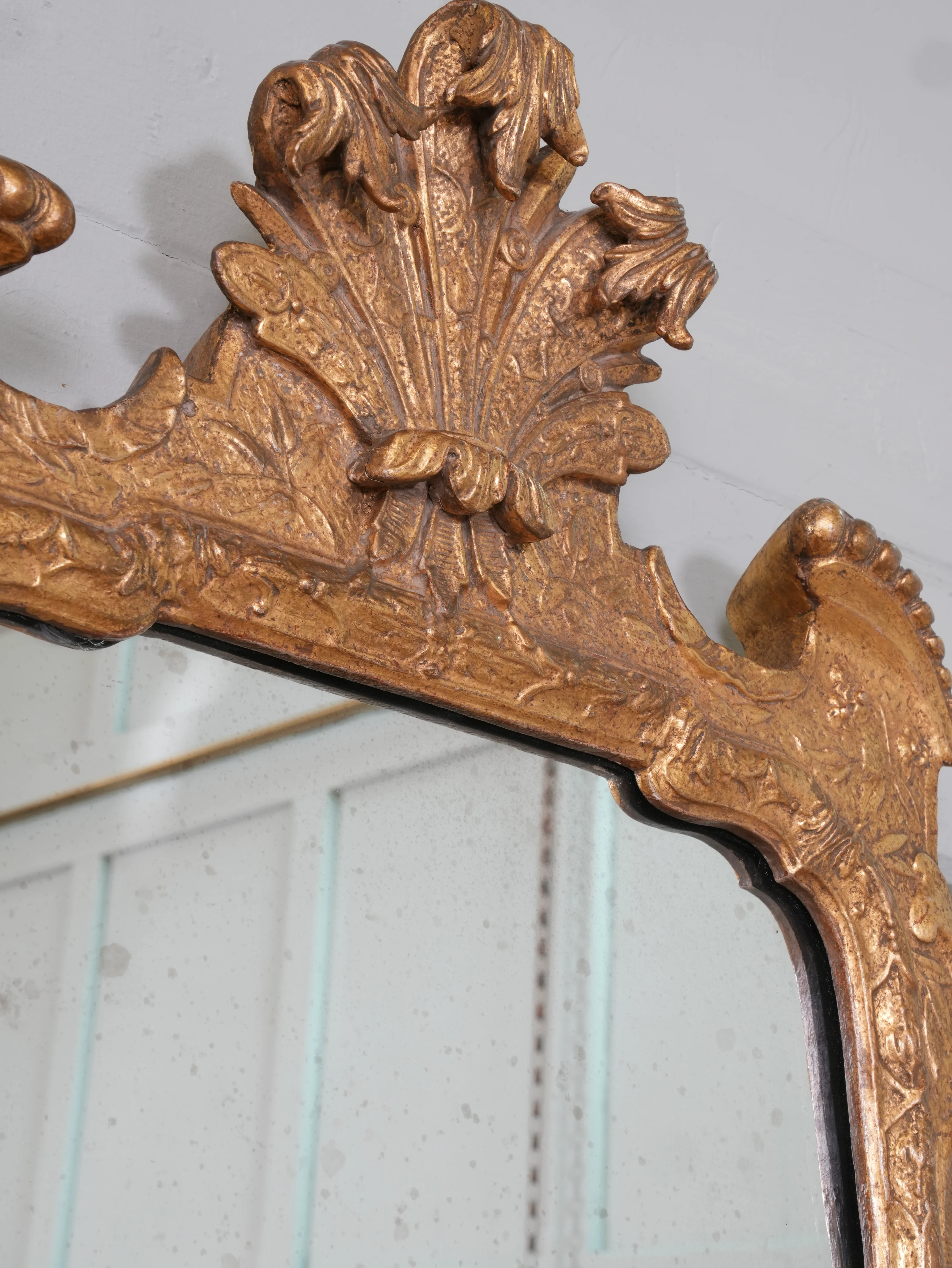 A George III Gilt Wood & Gesso Mirror - Image 5