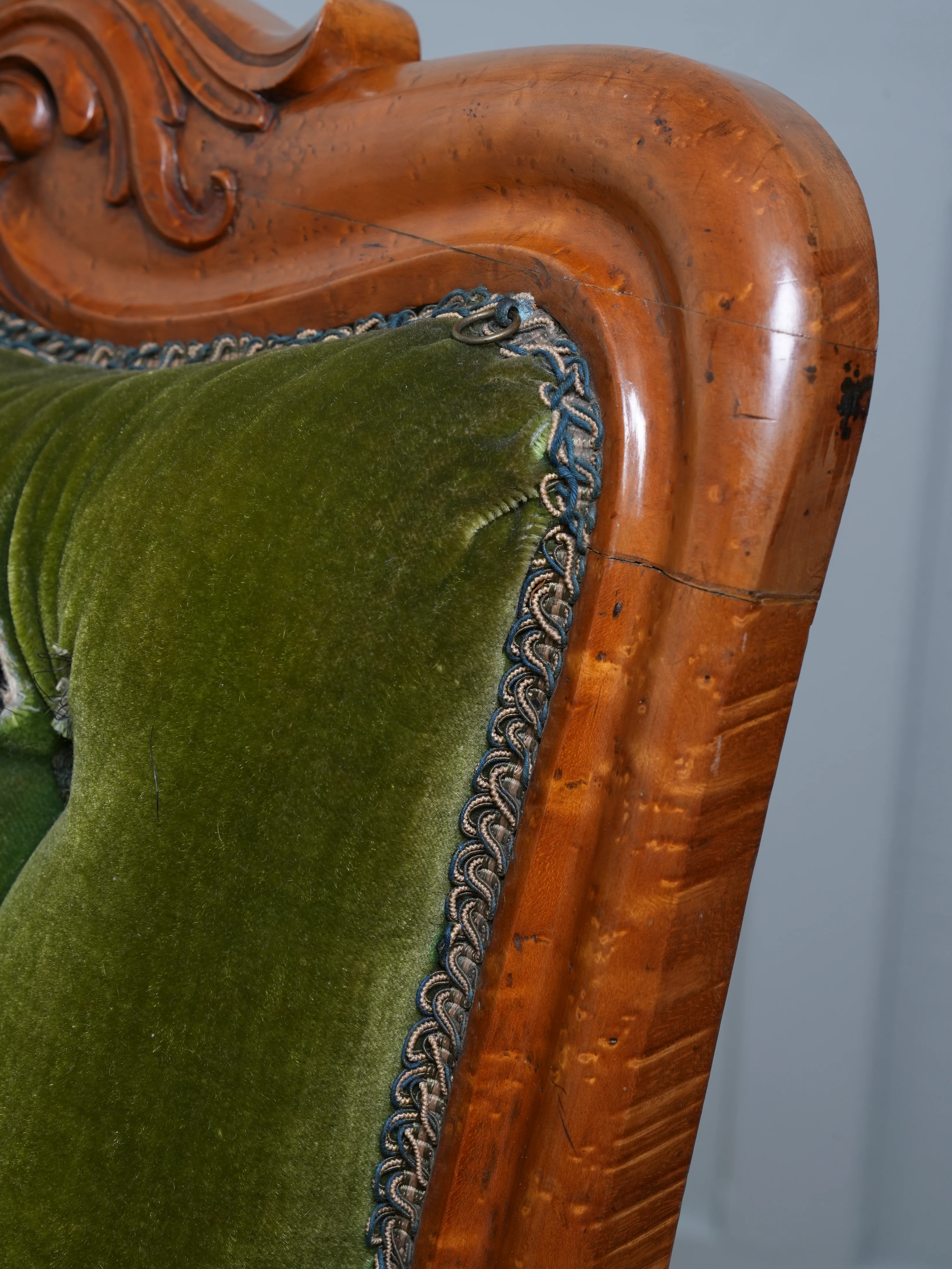 A William IV Birds Eye Maple Armchair - Image 17