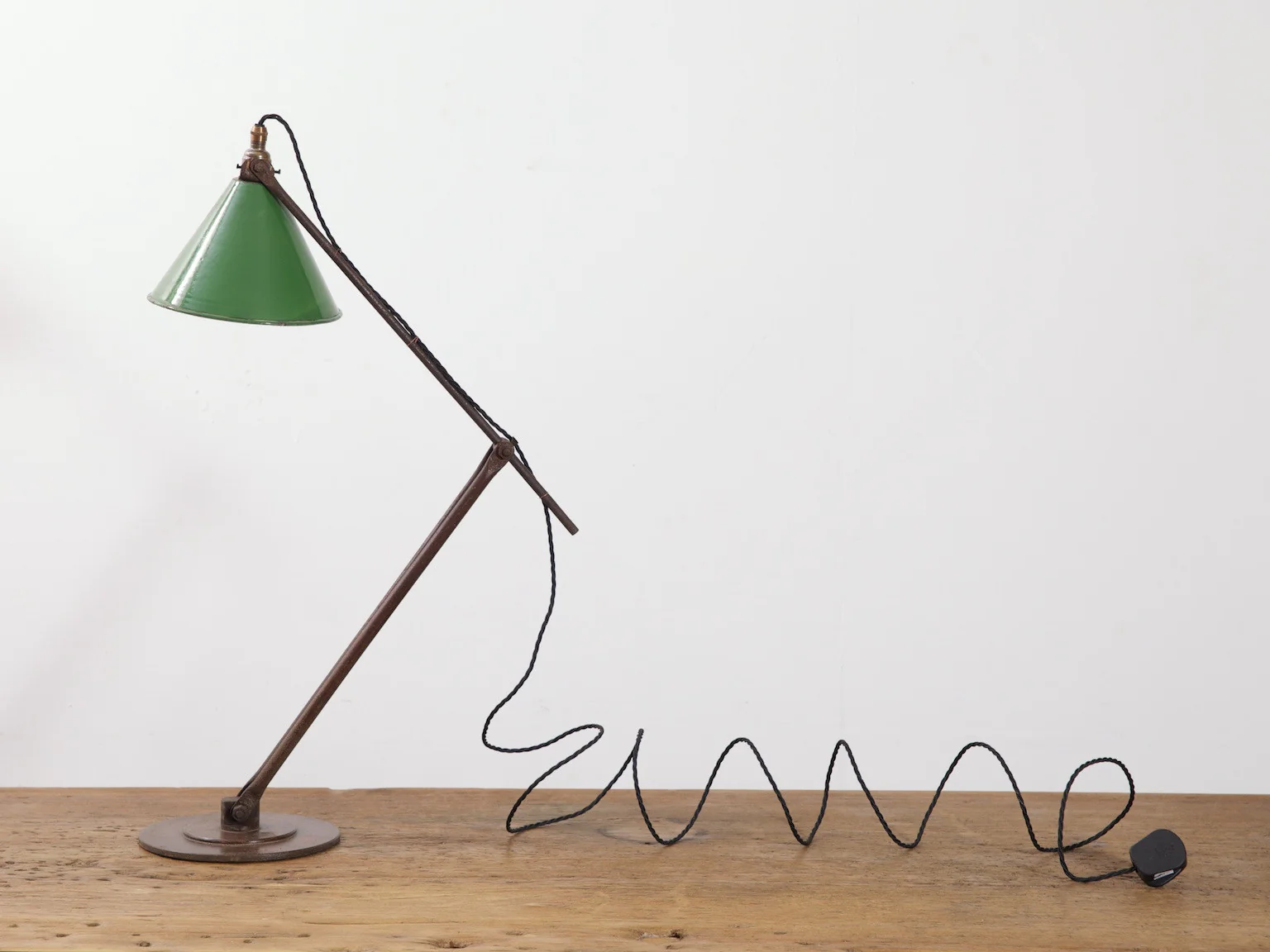 Green Industrial Desk Lamp - Image 4