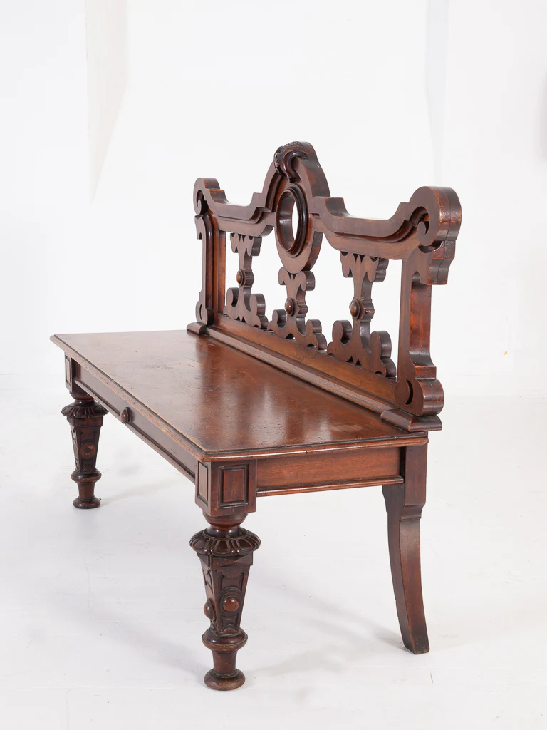 English Hall Bench - Image 5