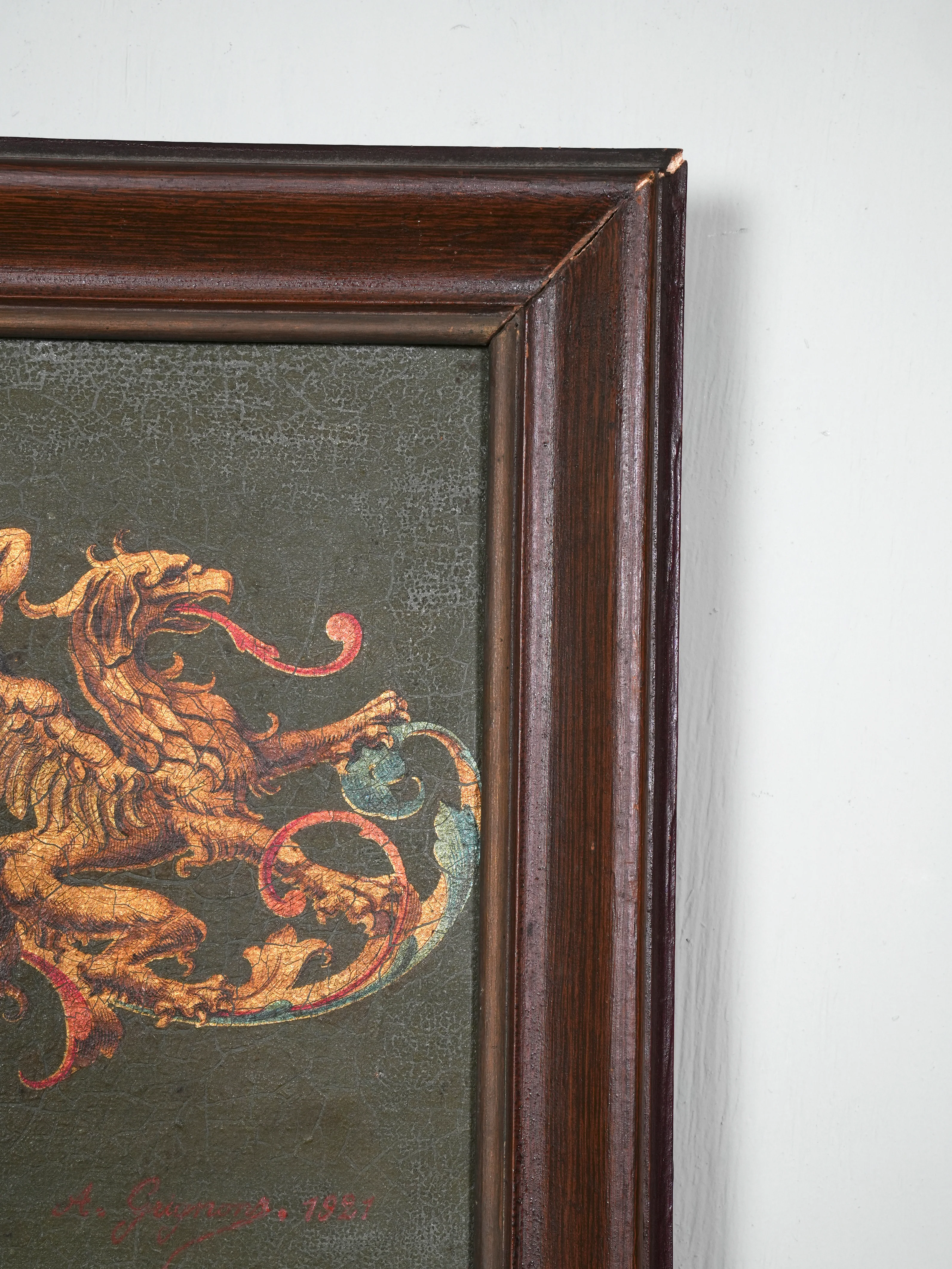 Heraldic Painting - Image 6