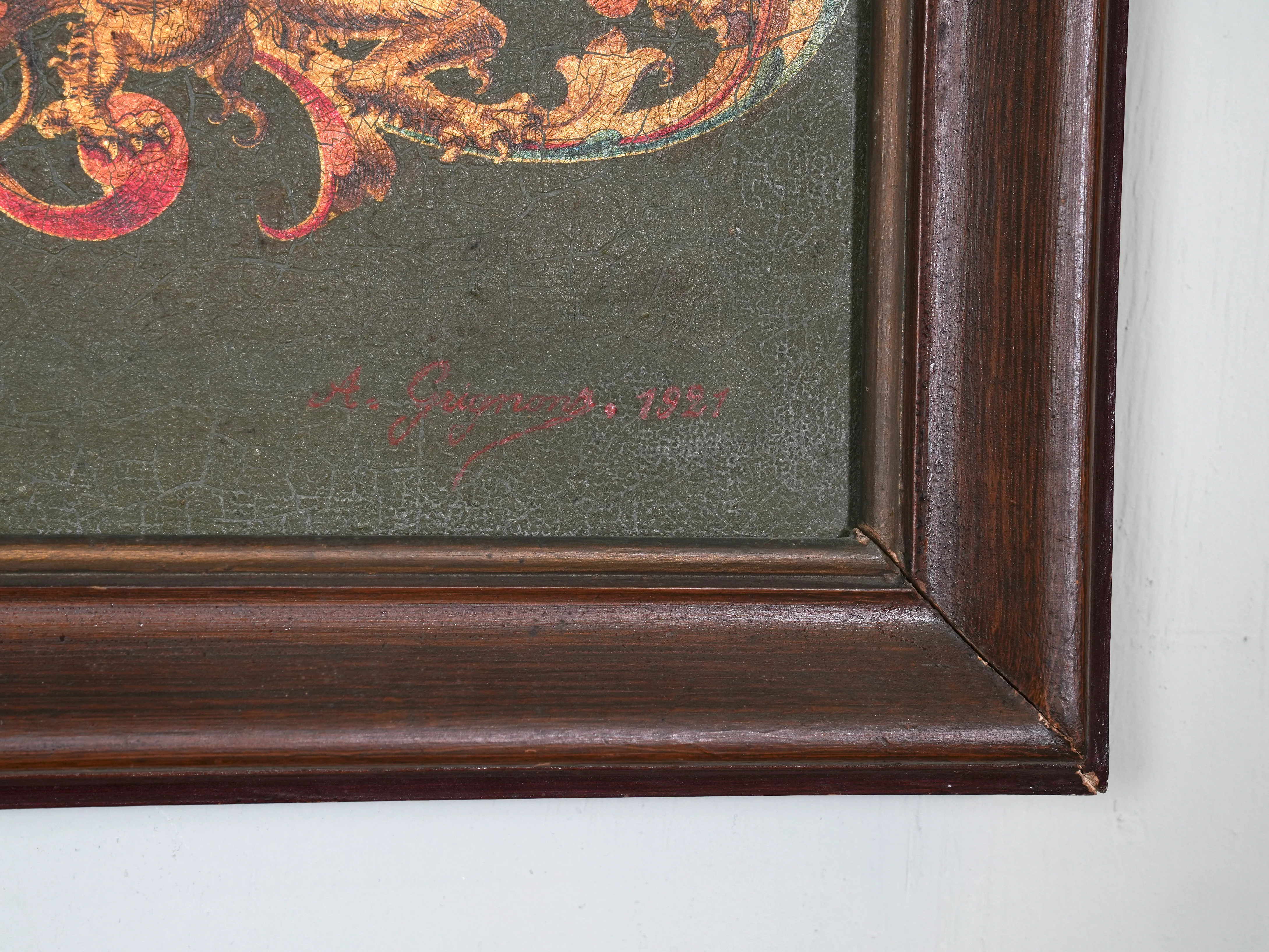Heraldic Painting - Image 7