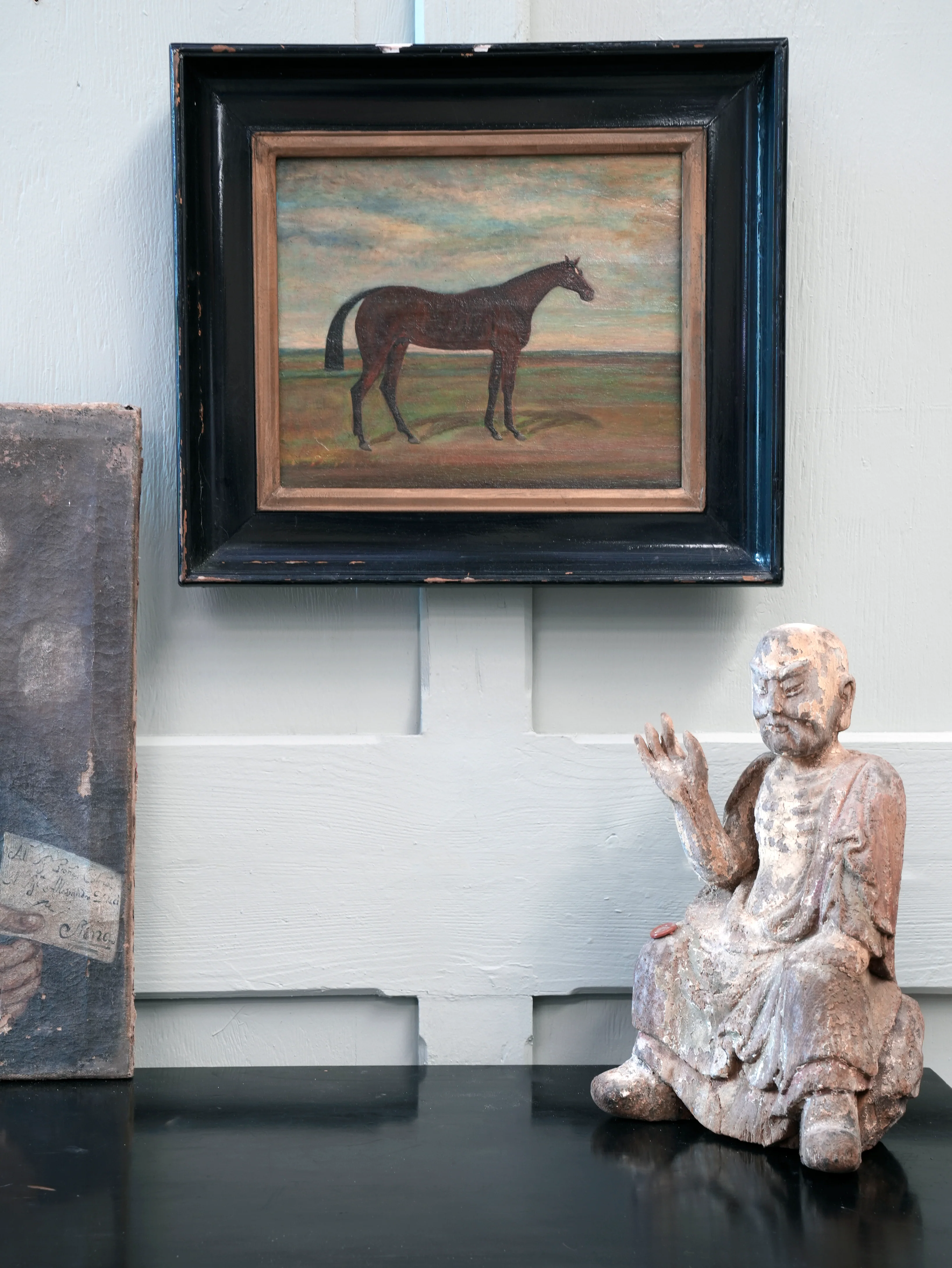 An 18th century Oil of a Bay Mare - Image 9