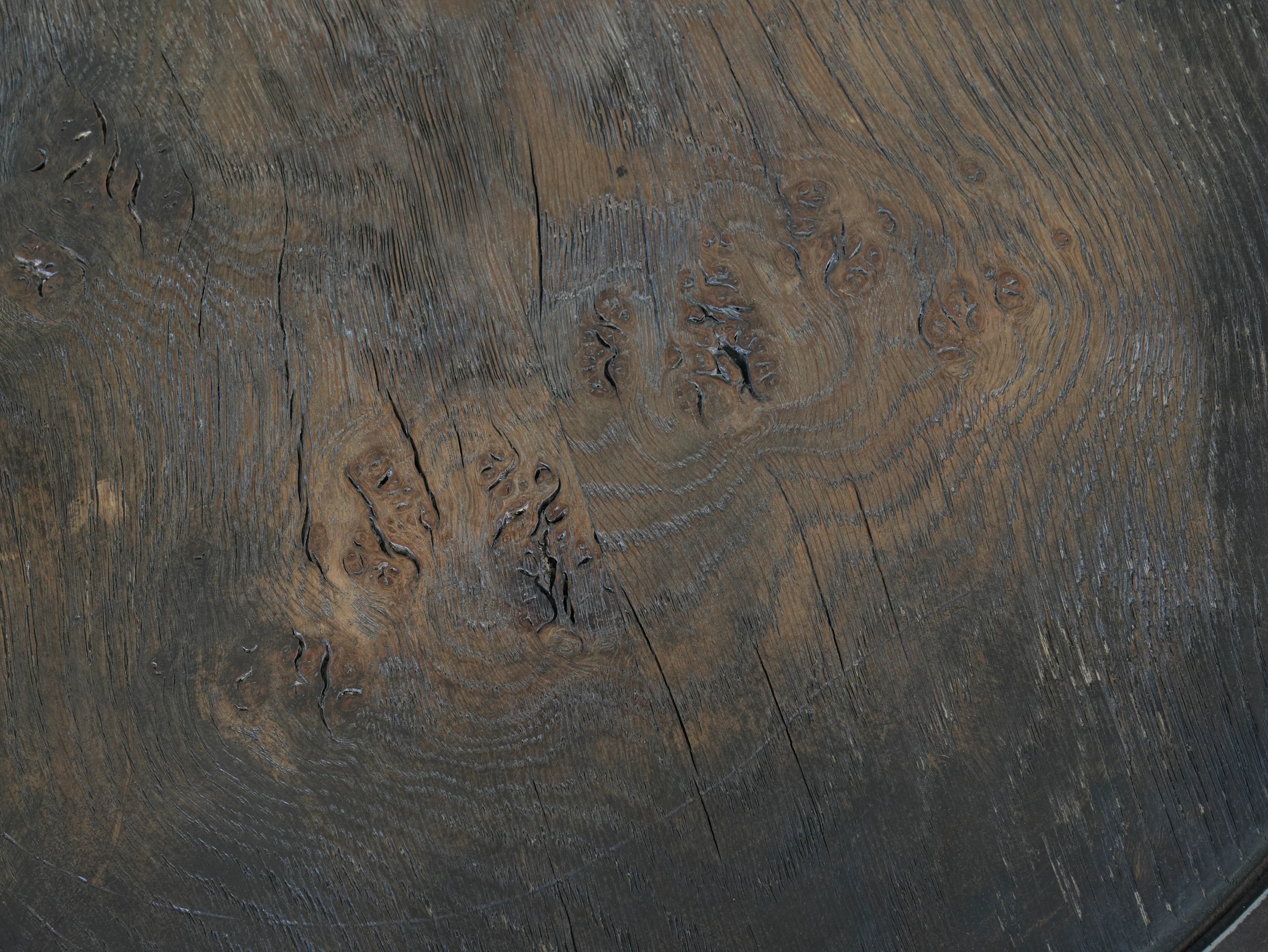 Steel & Oak Side Table - Image 8