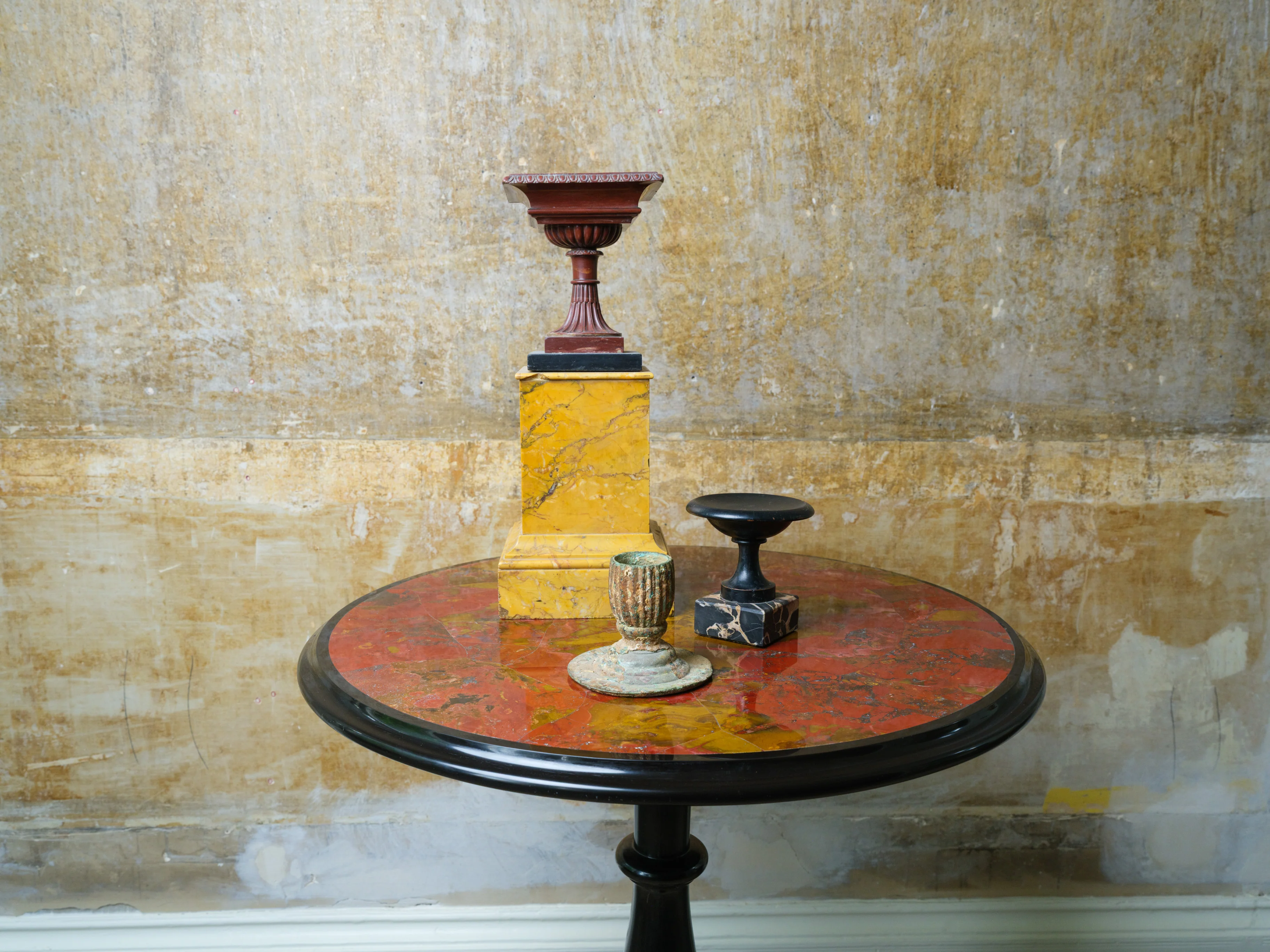 A Jasper & Ashford Marble Table by Woodruff - Image 19