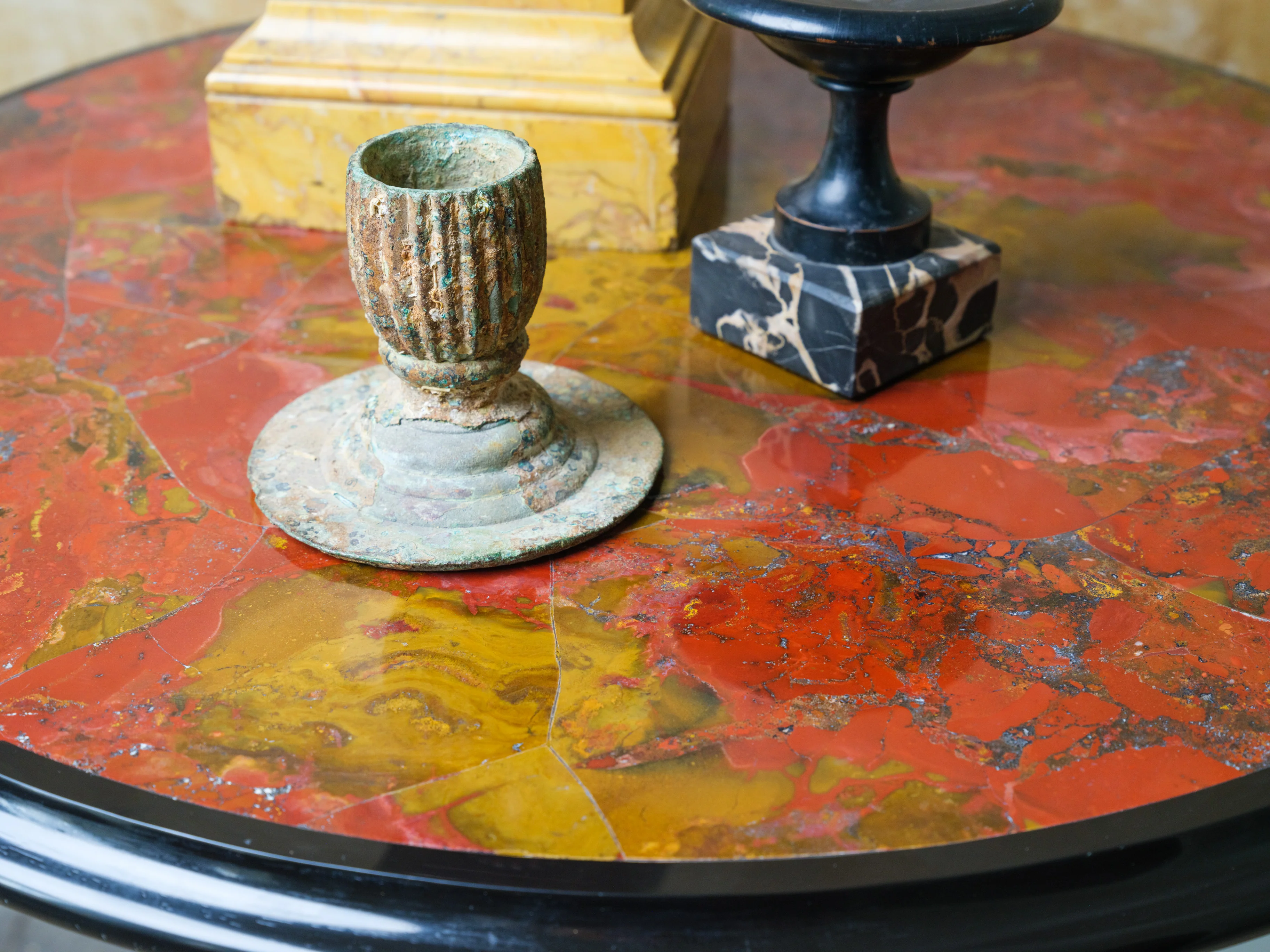 A Jasper & Ashford Marble Table by Woodruff - Image 20