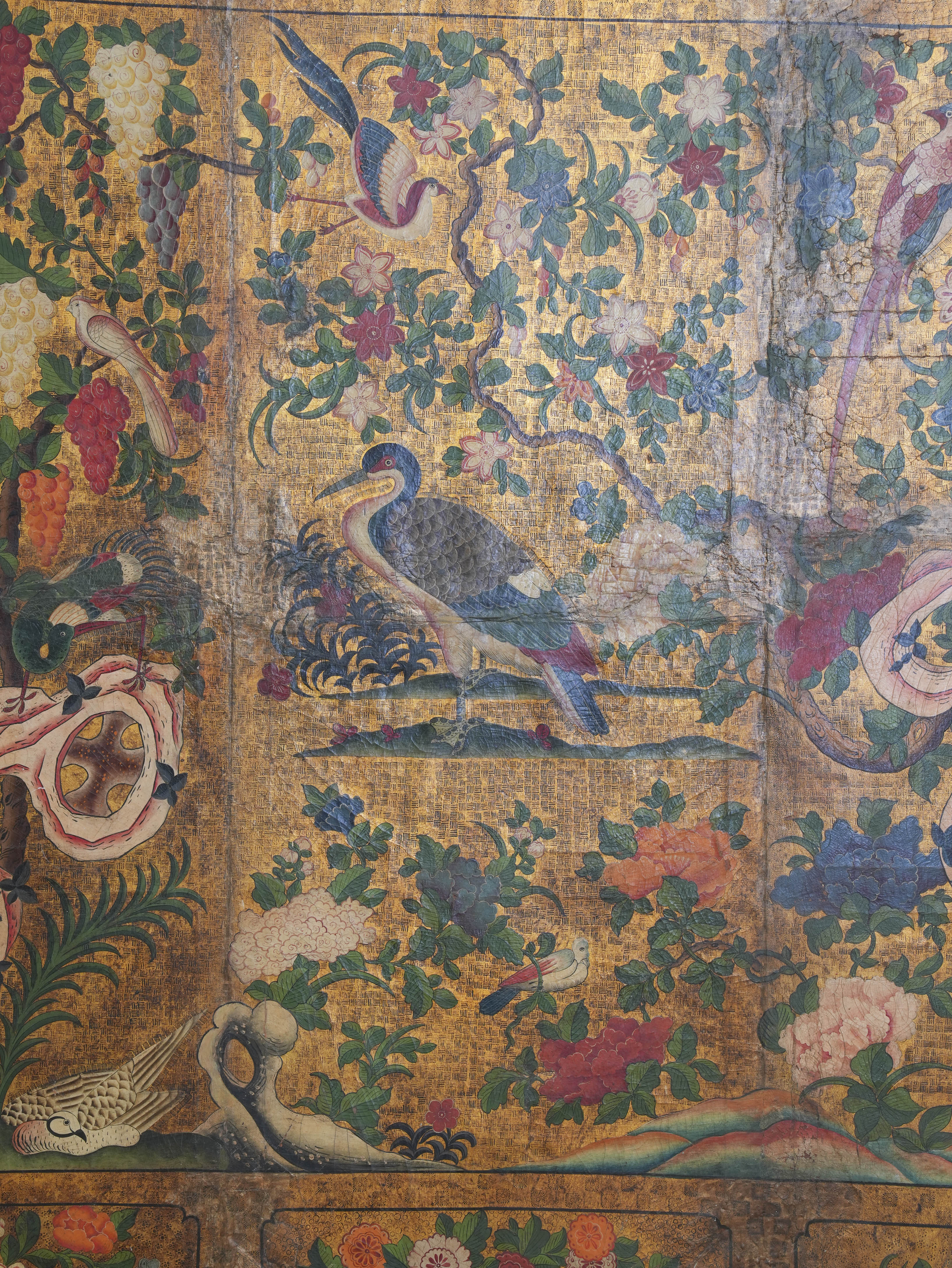 A Pair of Early 18th Century “Japanese” Leather Panels - Image 13